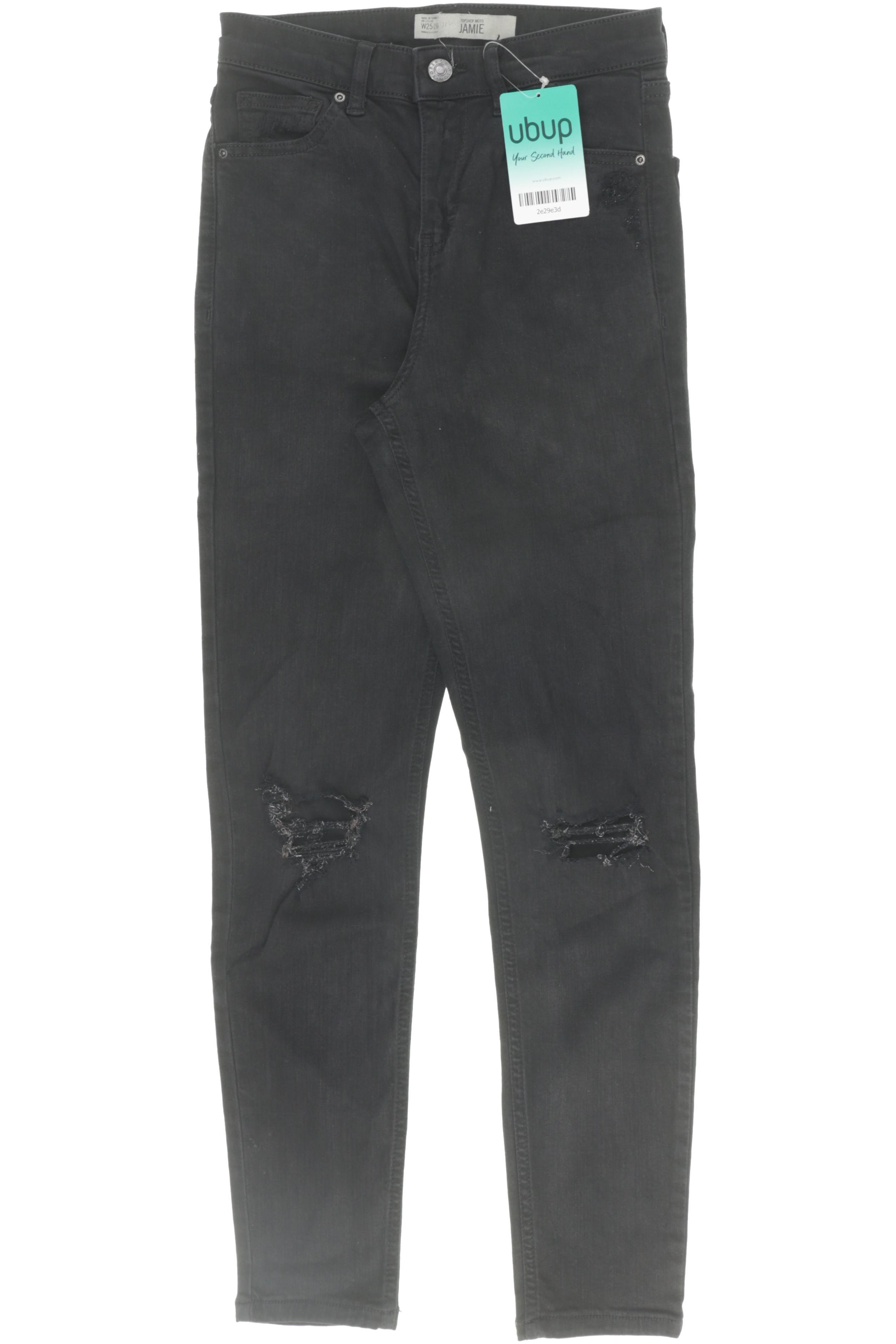 

Topshop Damen Jeans, schwarz, Gr. 25