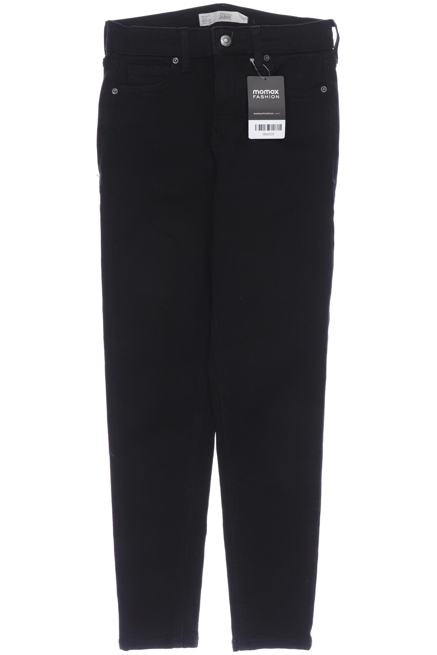 

Topshop Damen Jeans, schwarz, Gr. 26