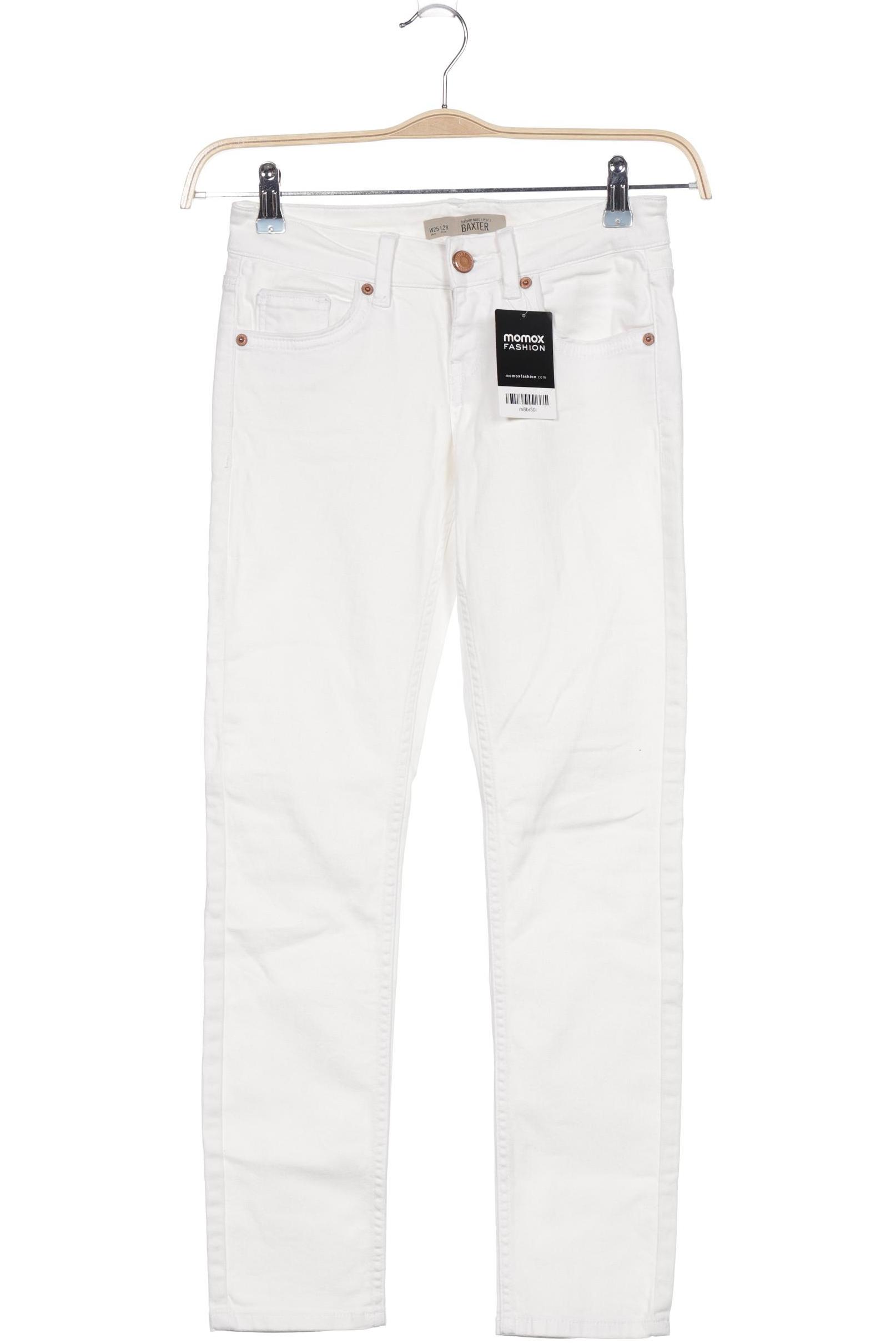 

Topshop Damen Jeans, weiß, Gr. 25