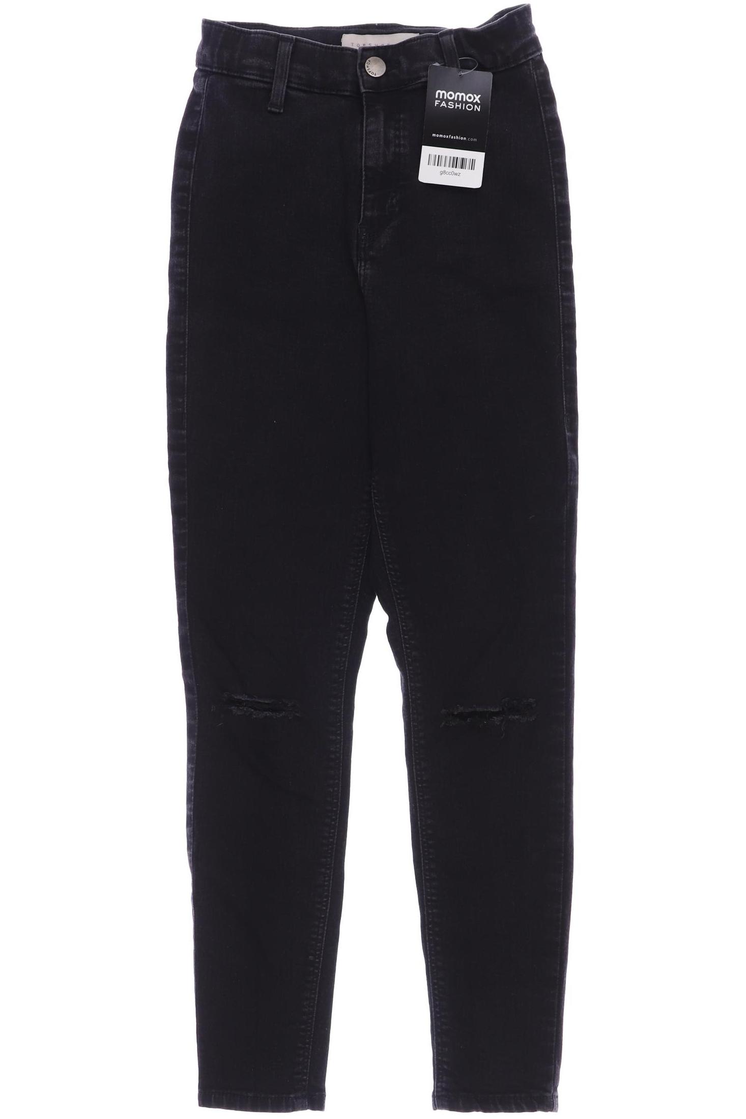 

Topshop Damen Jeans, schwarz, Gr. 26