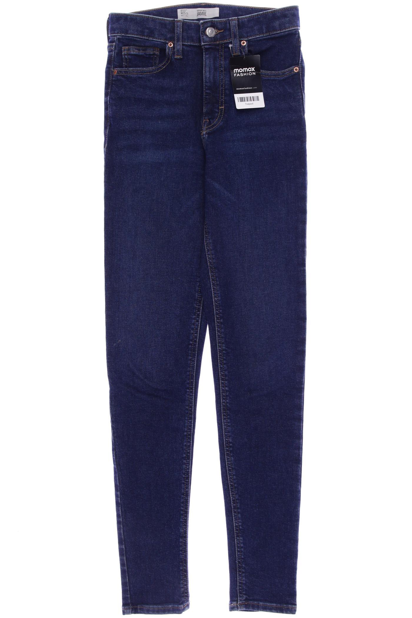 

Topshop Damen Jeans, marineblau, Gr. 25