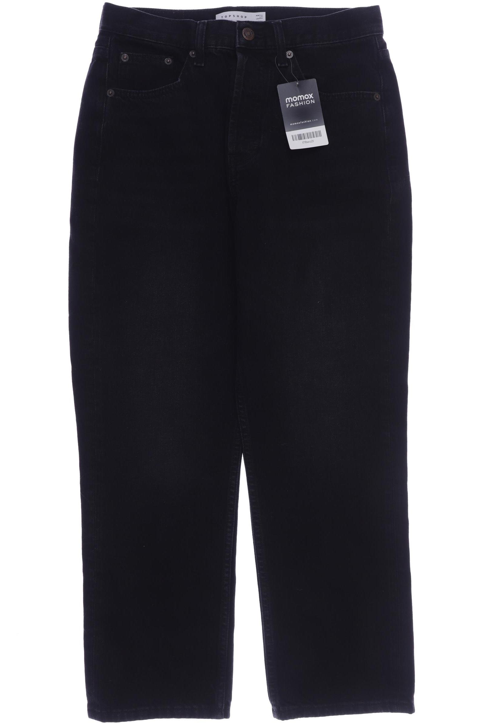

Topshop Damen Jeans, schwarz, Gr. 28