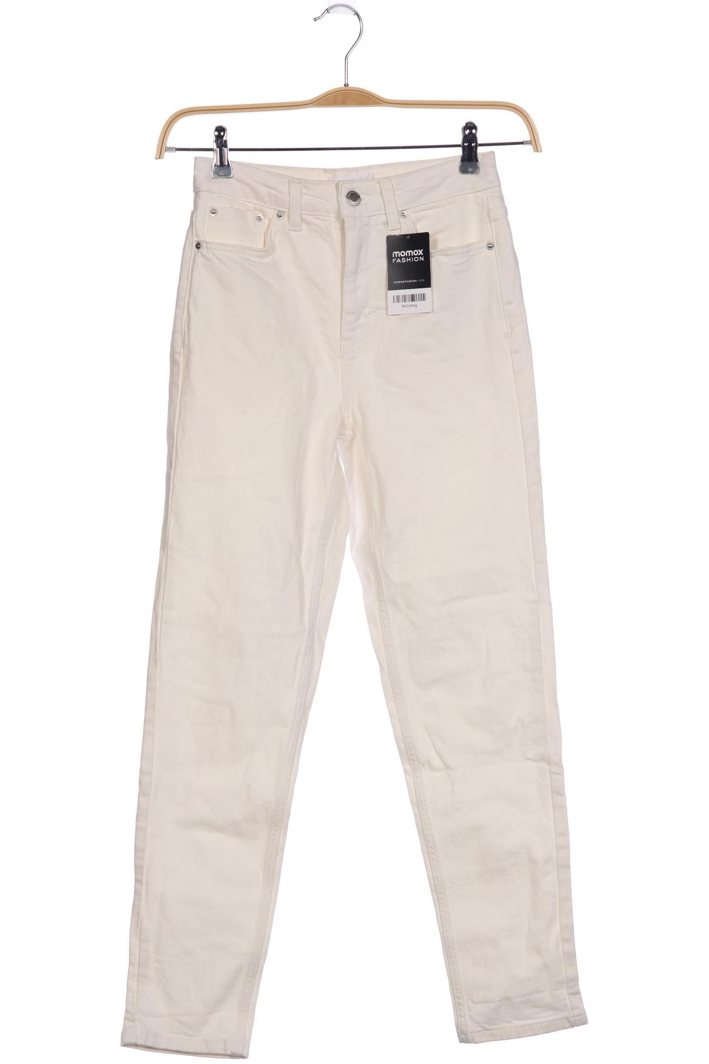 

Topshop Damen Jeans, weiß, Gr. 26
