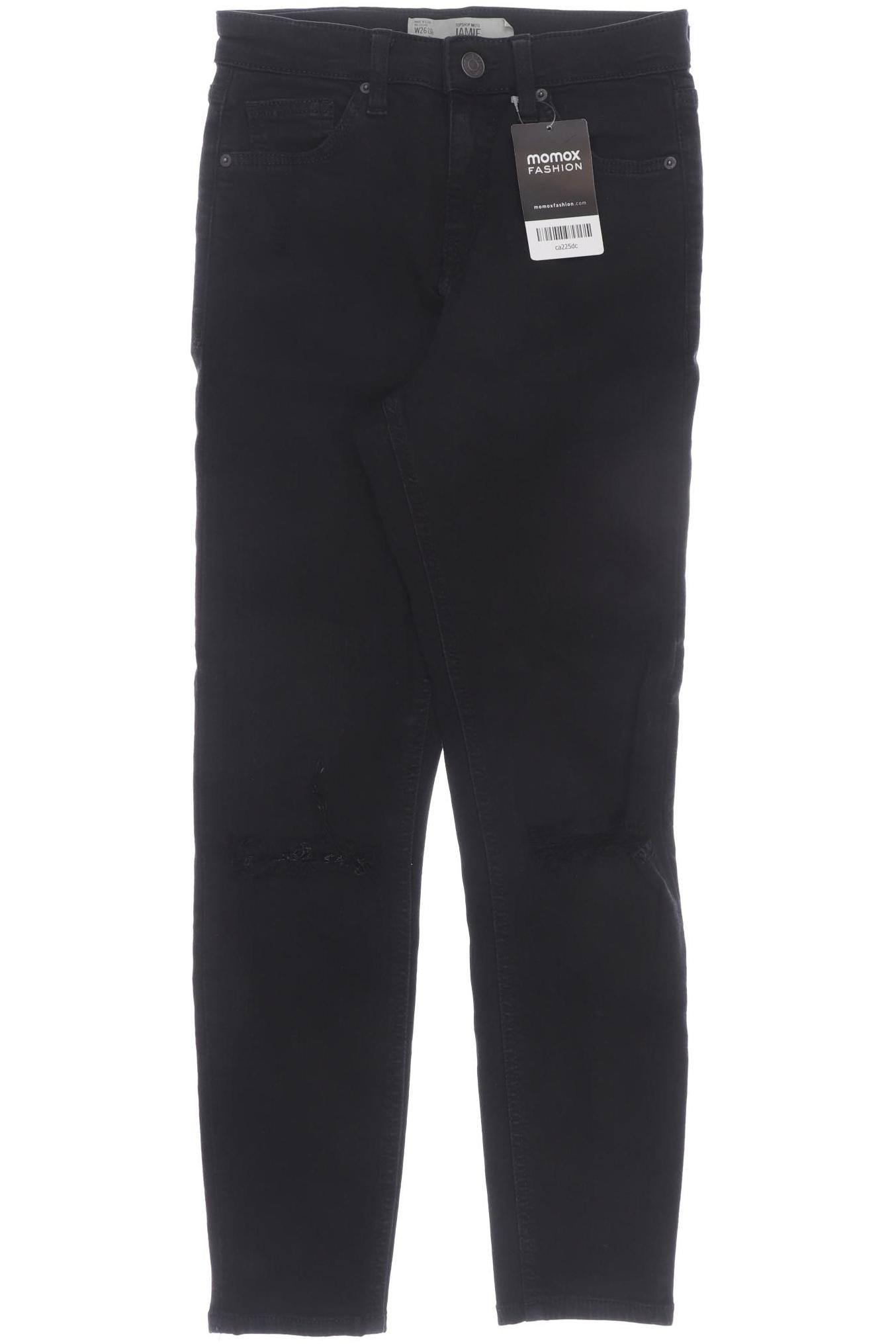 

Topshop Damen Jeans, schwarz