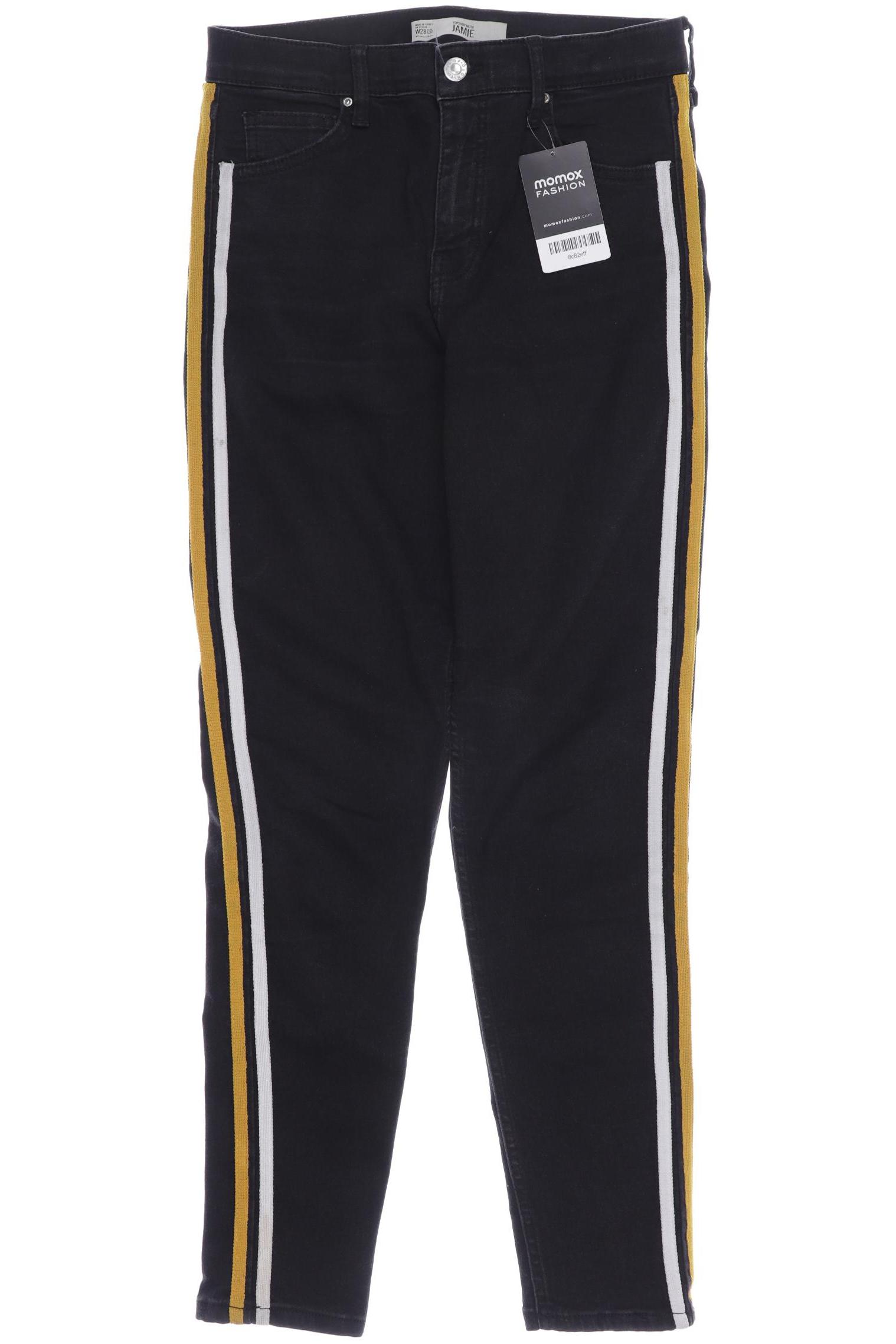 

Topshop Damen Jeans, schwarz