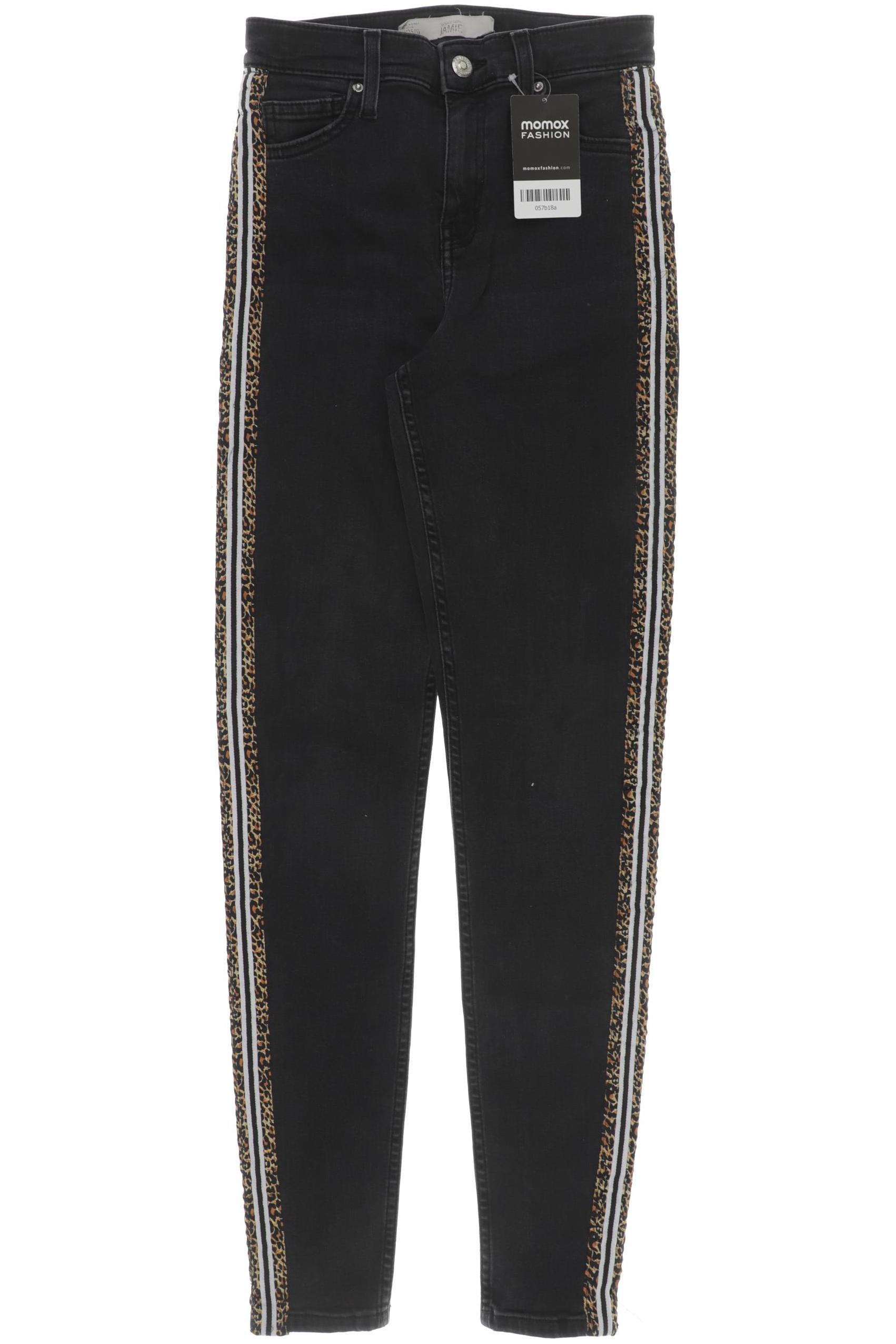 Thumbnail - Topshop Damen Jeans, schwarz, Gr. 25