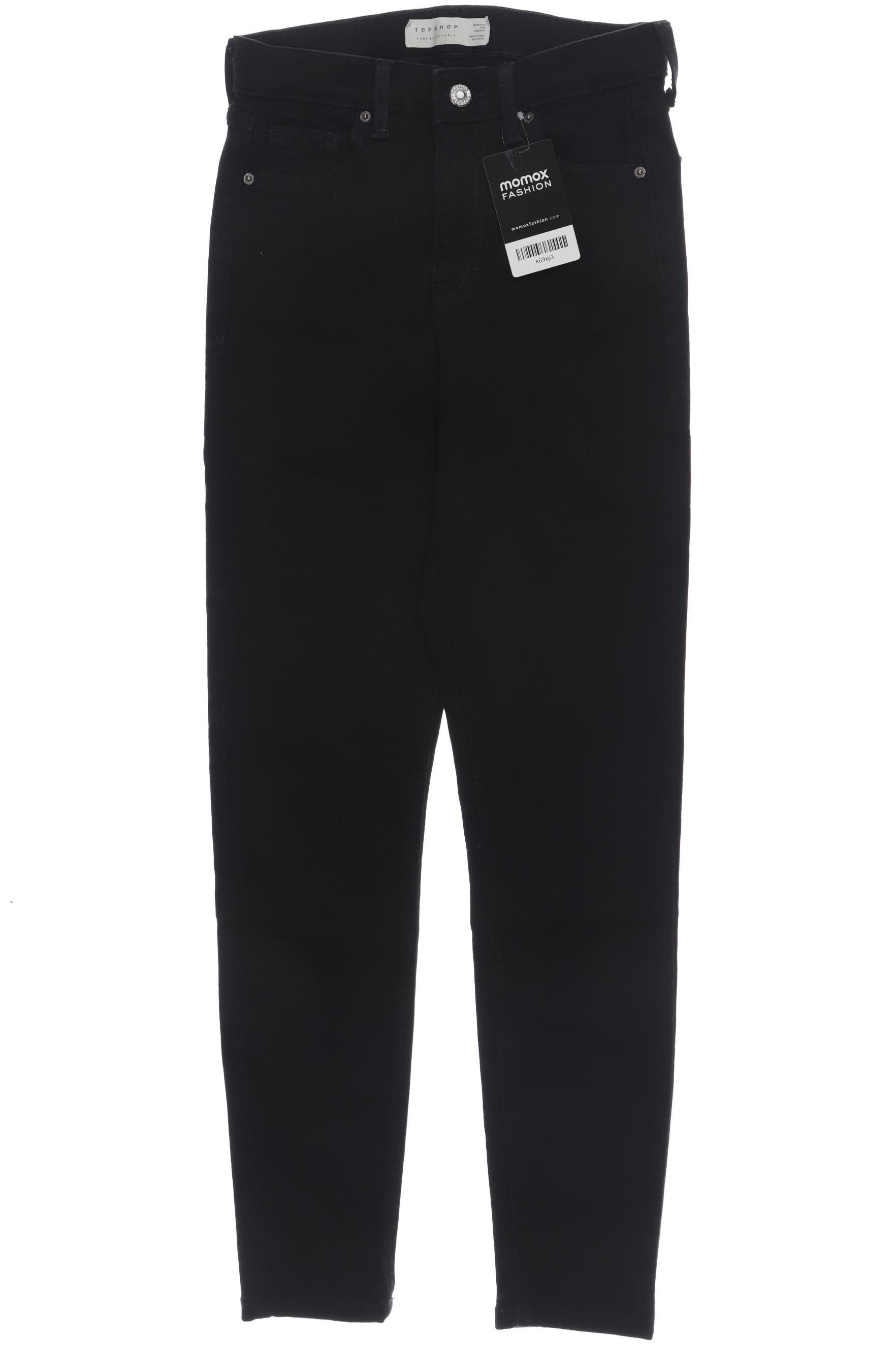 

Topshop Damen Jeans, schwarz, Gr. 26