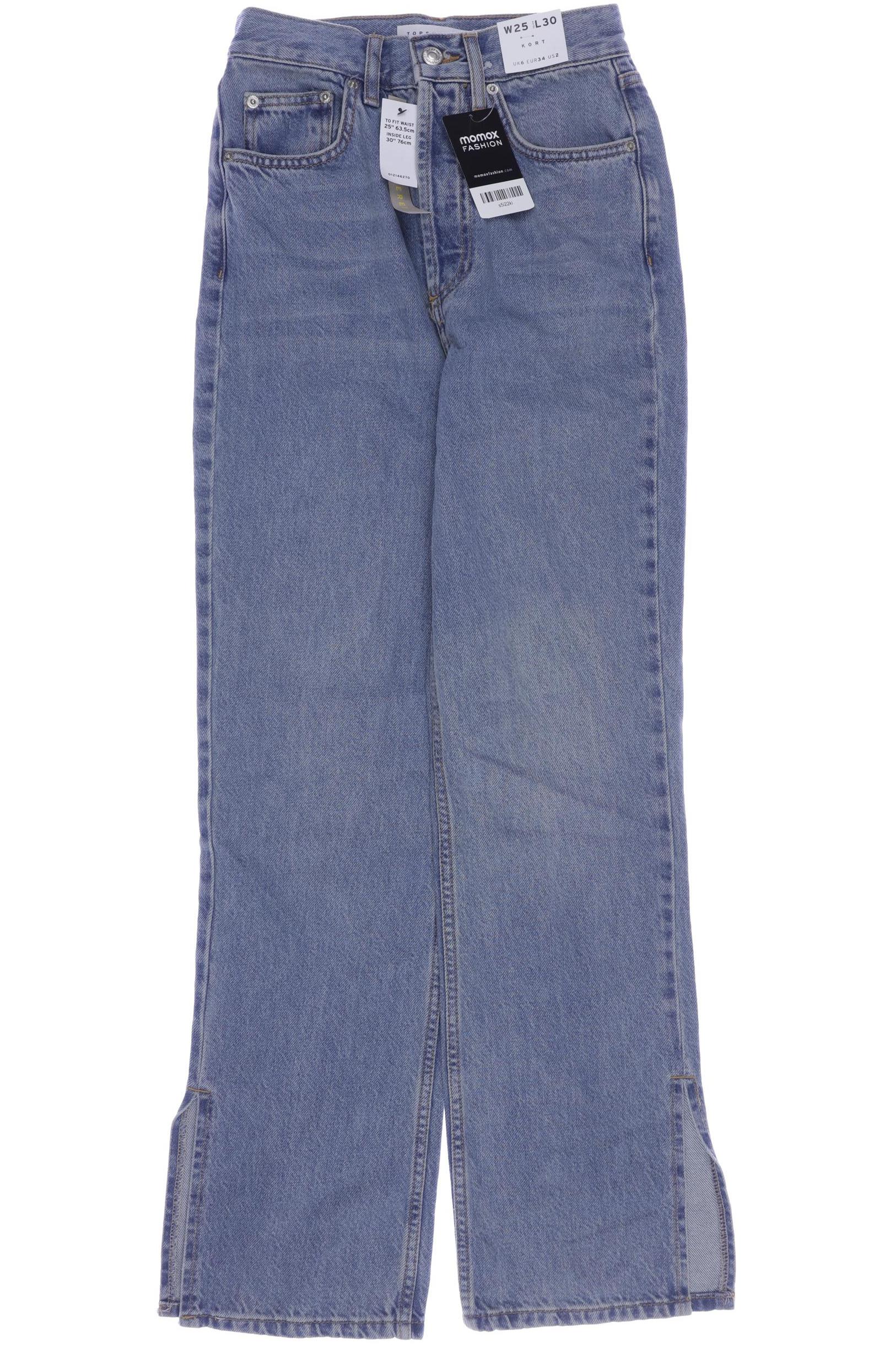 

Topshop Damen Jeans, blau, Gr. 25
