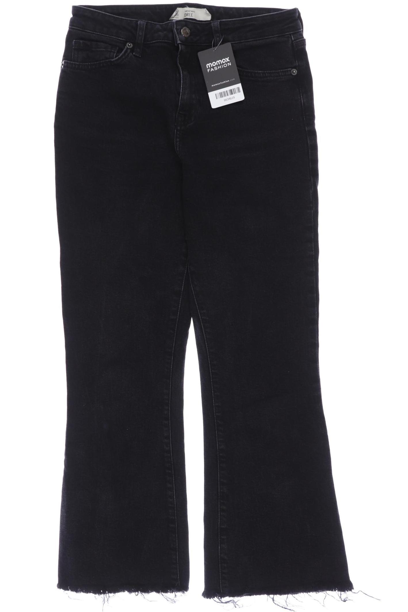 

Topshop Damen Jeans, schwarz