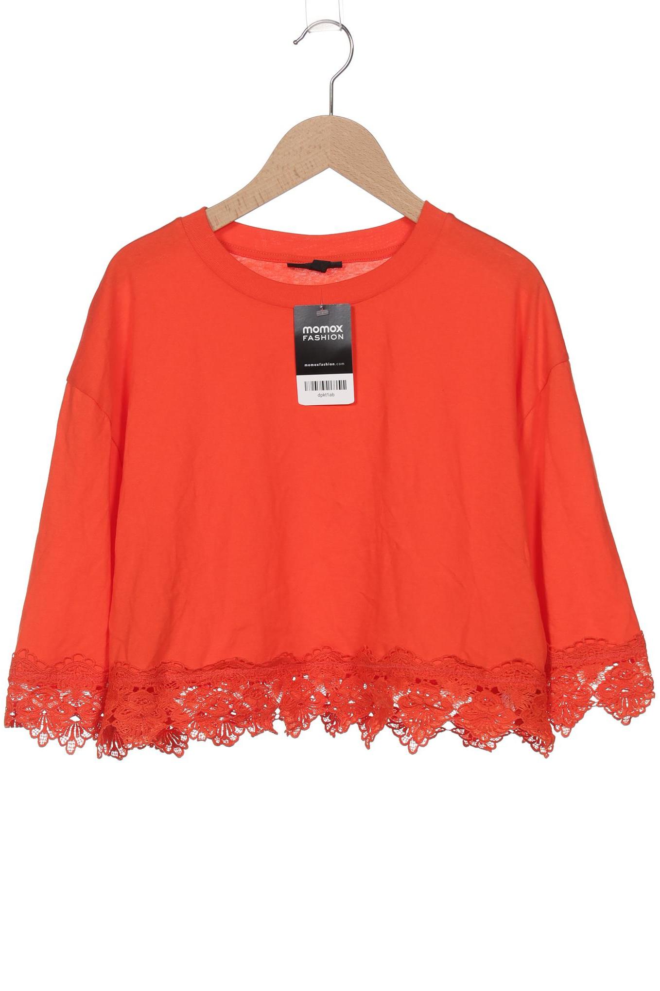 

Topshop Damen Langarmshirt, orange, Gr. 40