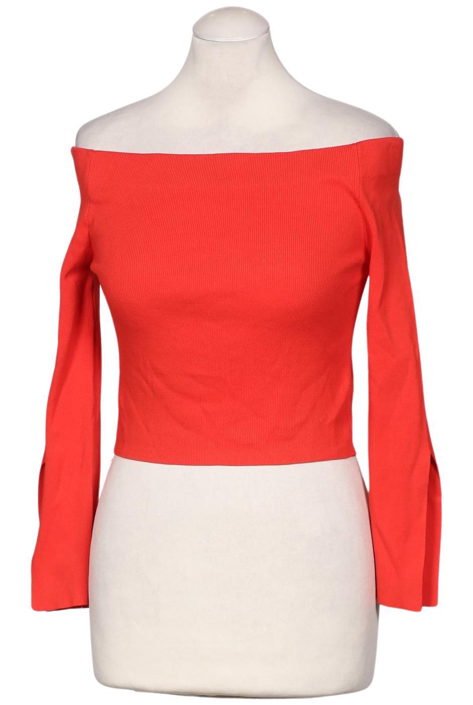 

Topshop Damen Langarmshirt, rot, Gr. 38