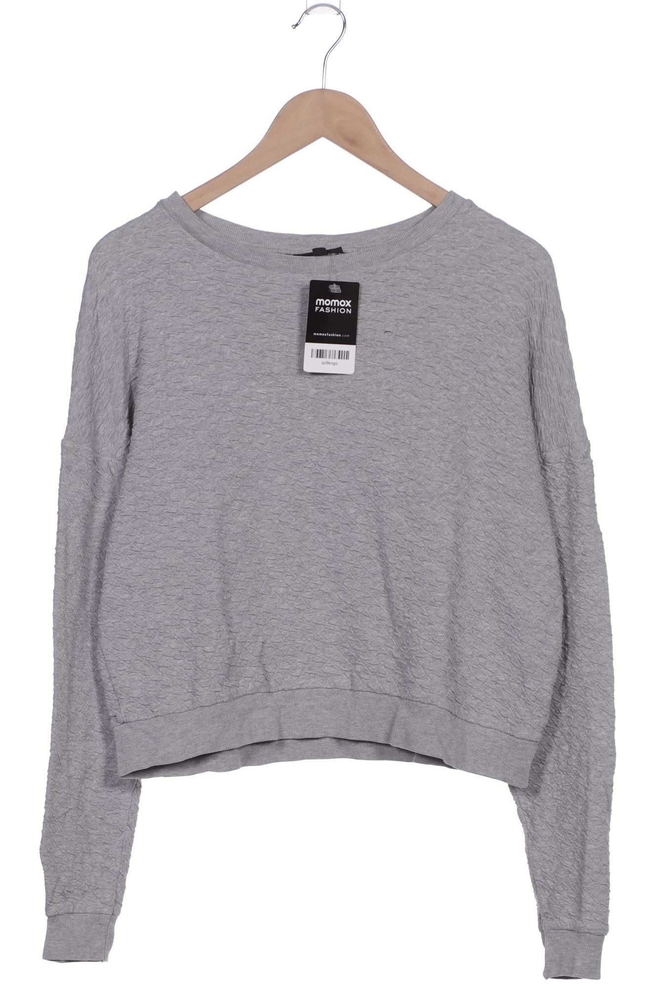 

Topshop Damen Langarmshirt, grau, Gr. 36