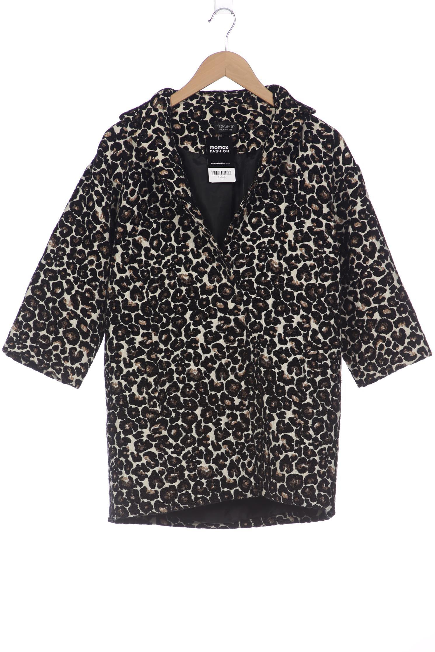 

Topshop Damen Mantel, schwarz, Gr. 36