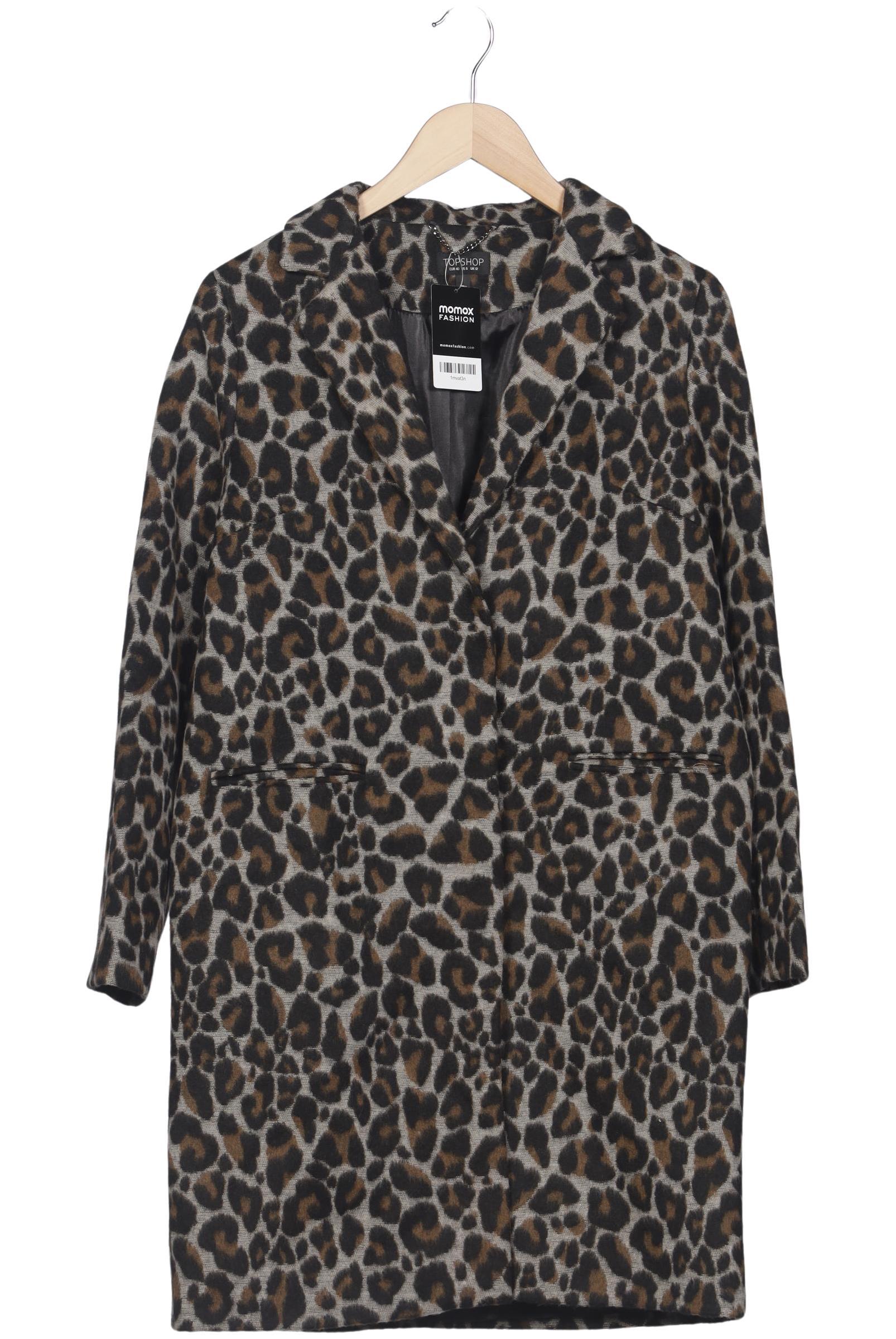 

Topshop Damen Mantel, mehrfarbig, Gr. 40