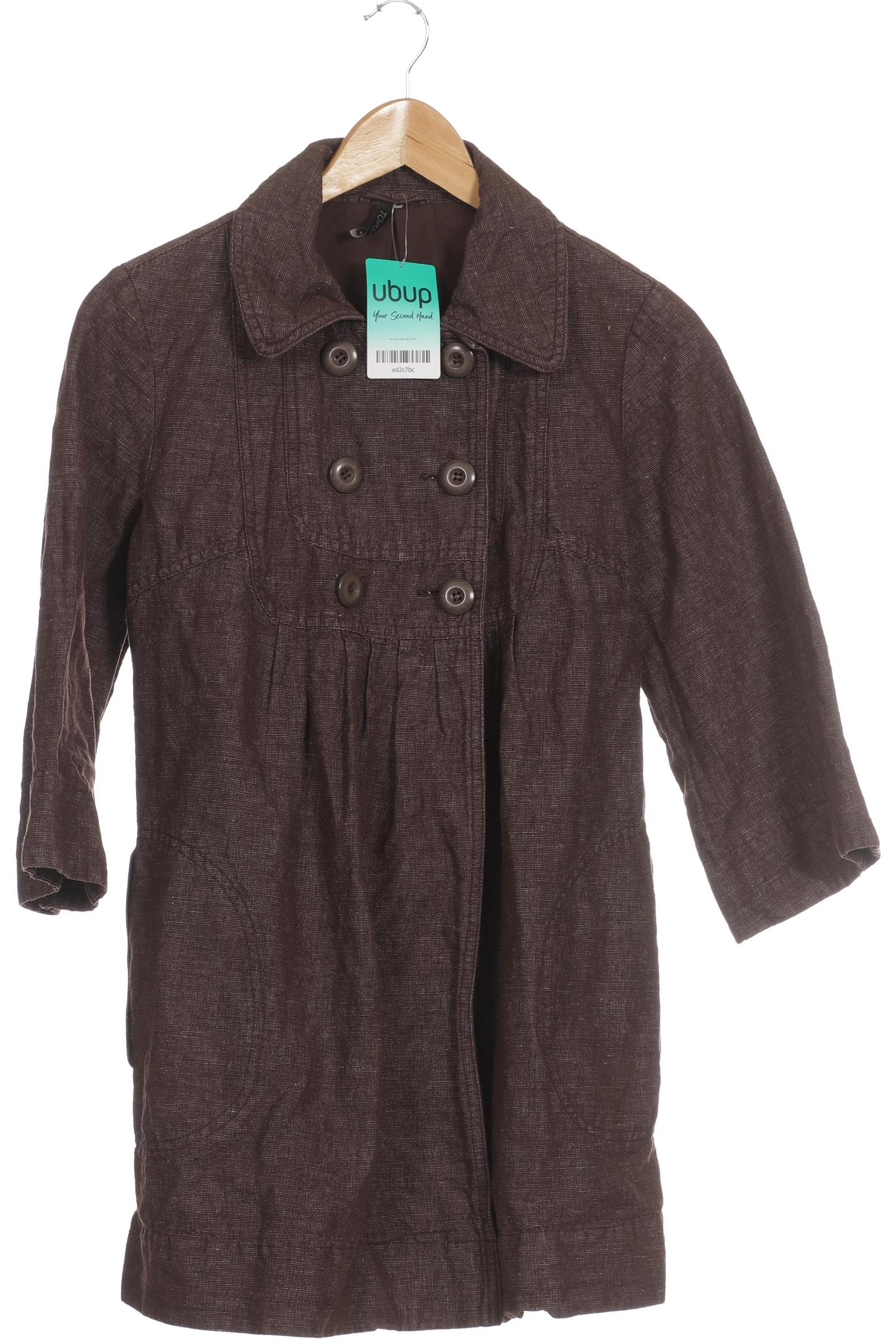 

Topshop Damen Mantel, braun, Gr. 38