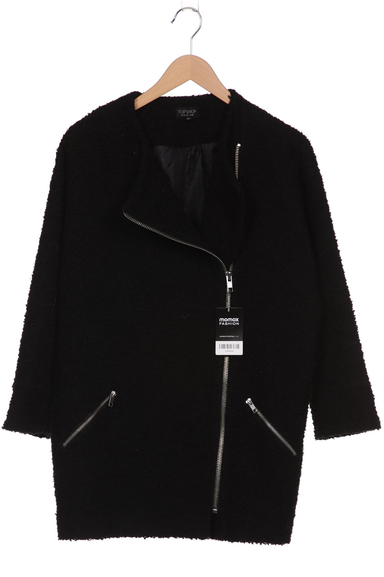 

Topshop Damen Mantel, schwarz