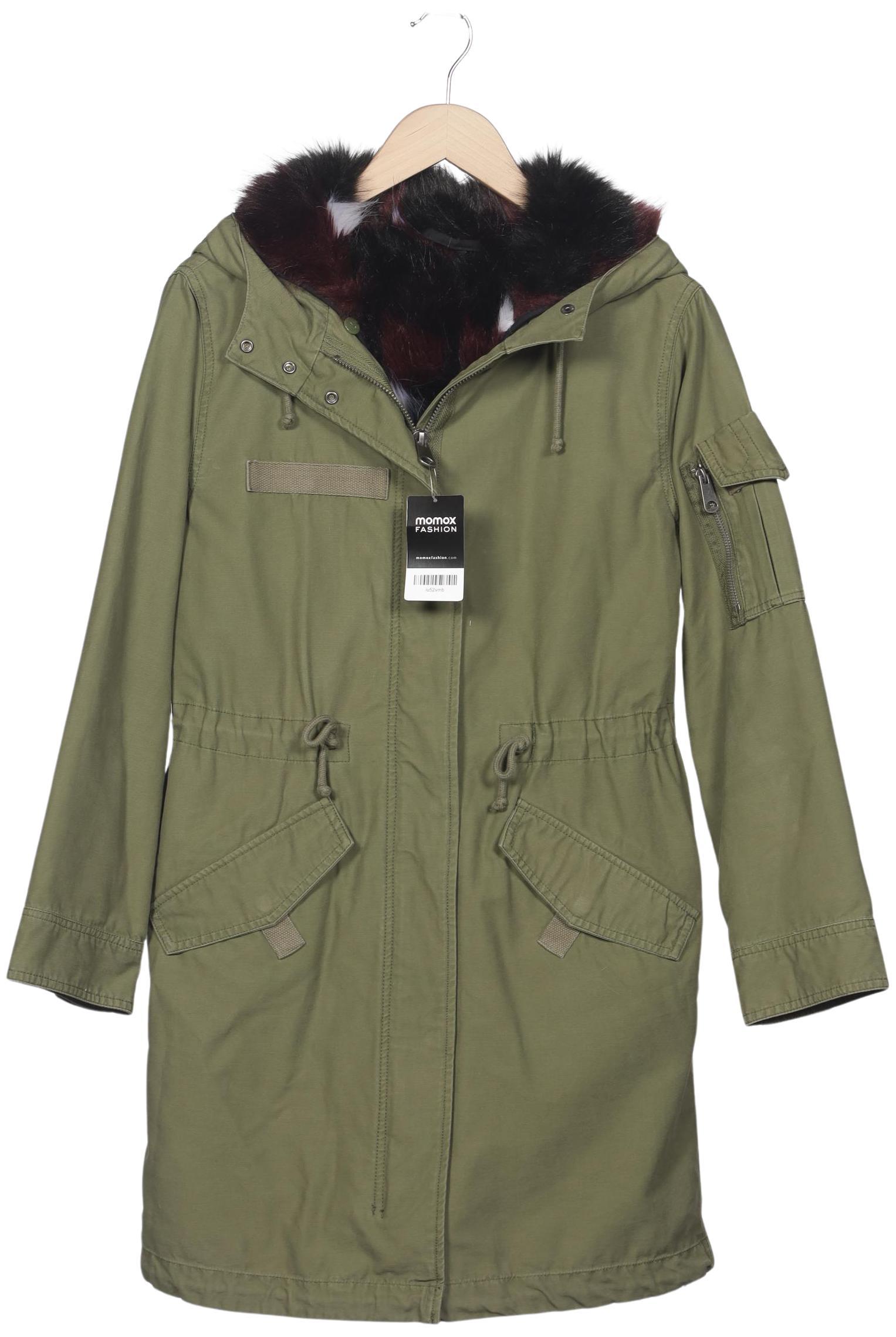 

Topshop Damen Mantel, grün, Gr. 34