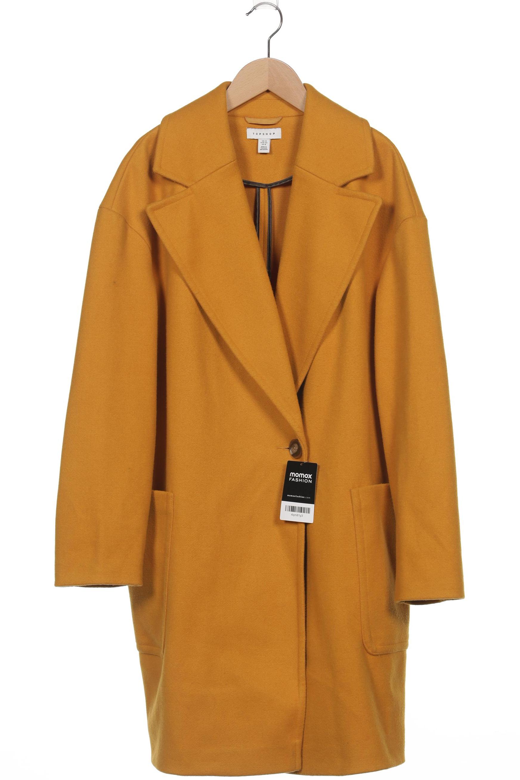

Topshop Damen Mantel, orange, Gr. 40