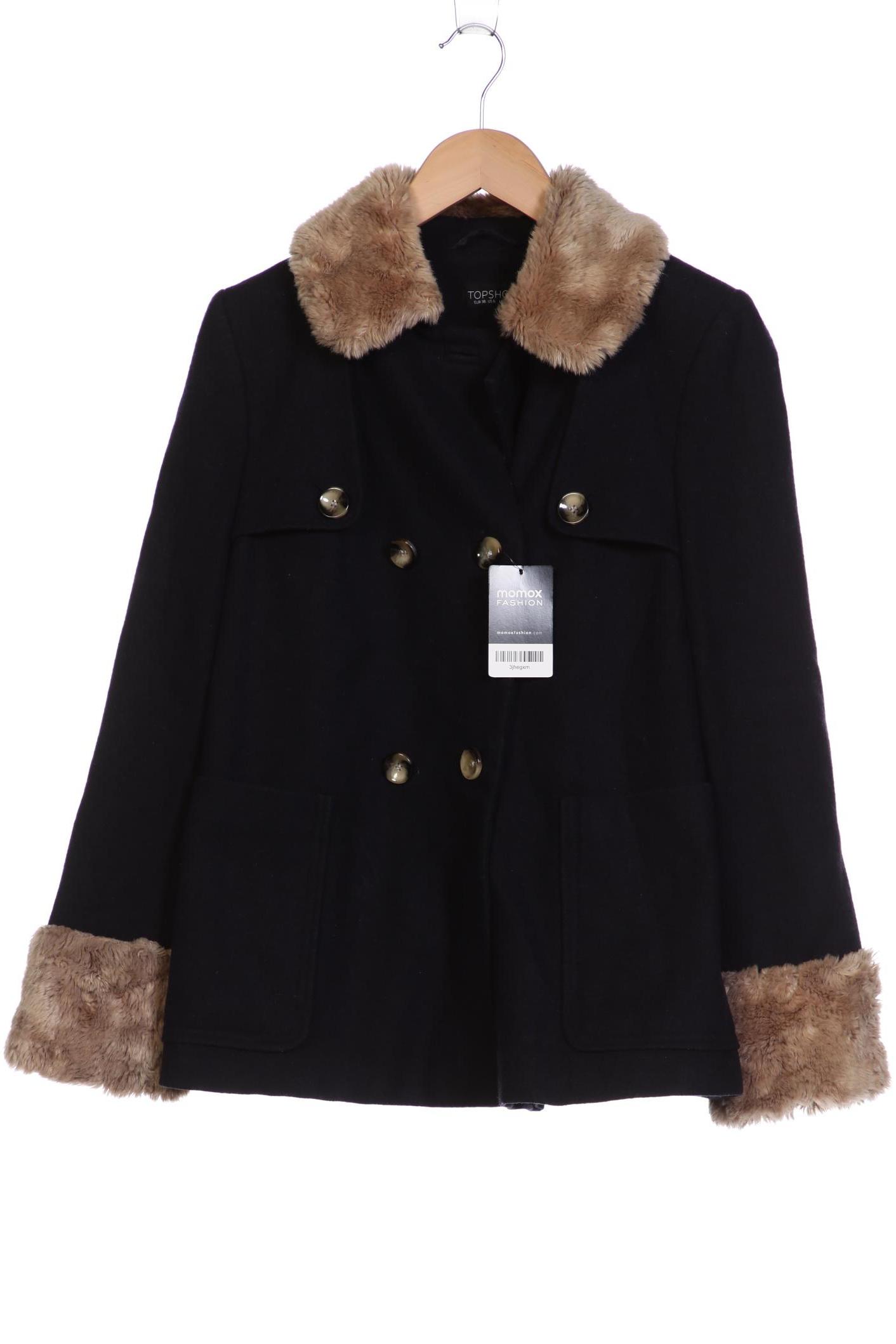 

Topshop Damen Mantel, marineblau, Gr. 38