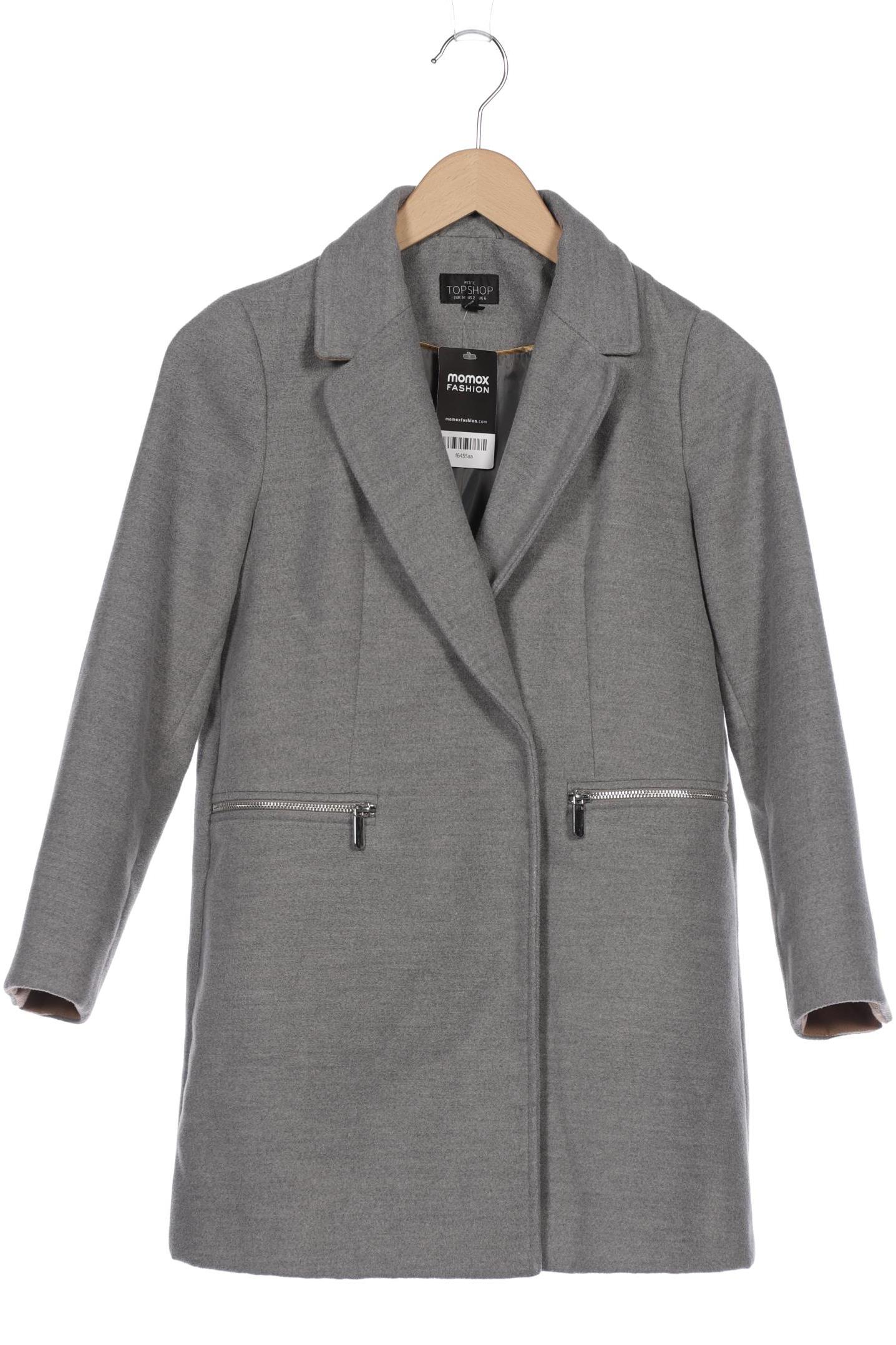 

Topshop Damen Mantel, grau