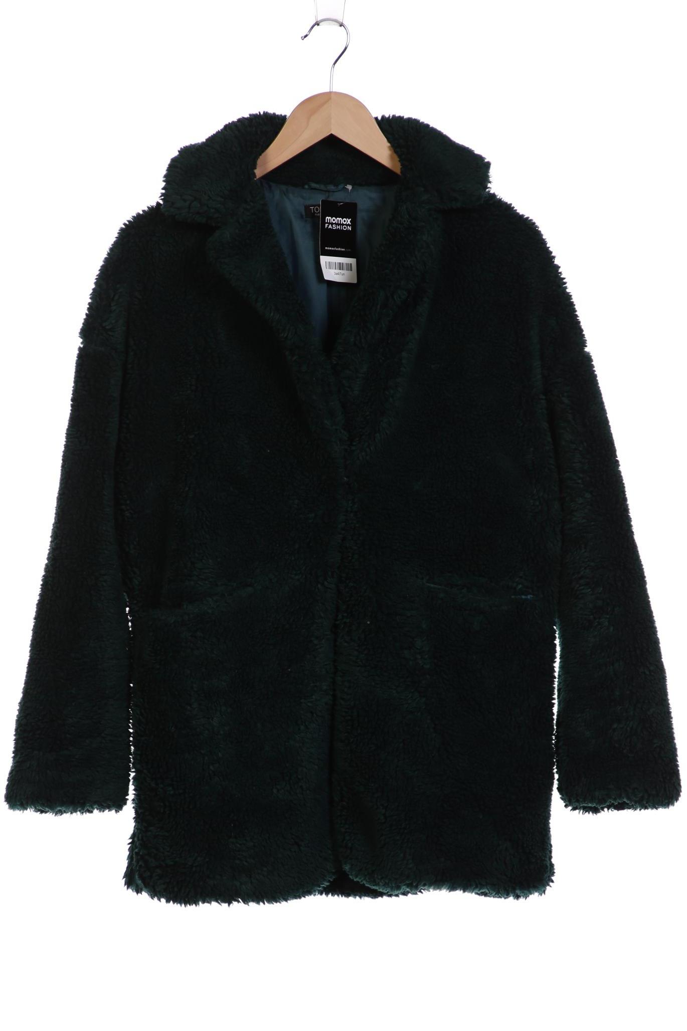 

Topshop Damen Mantel, grün, Gr. 36