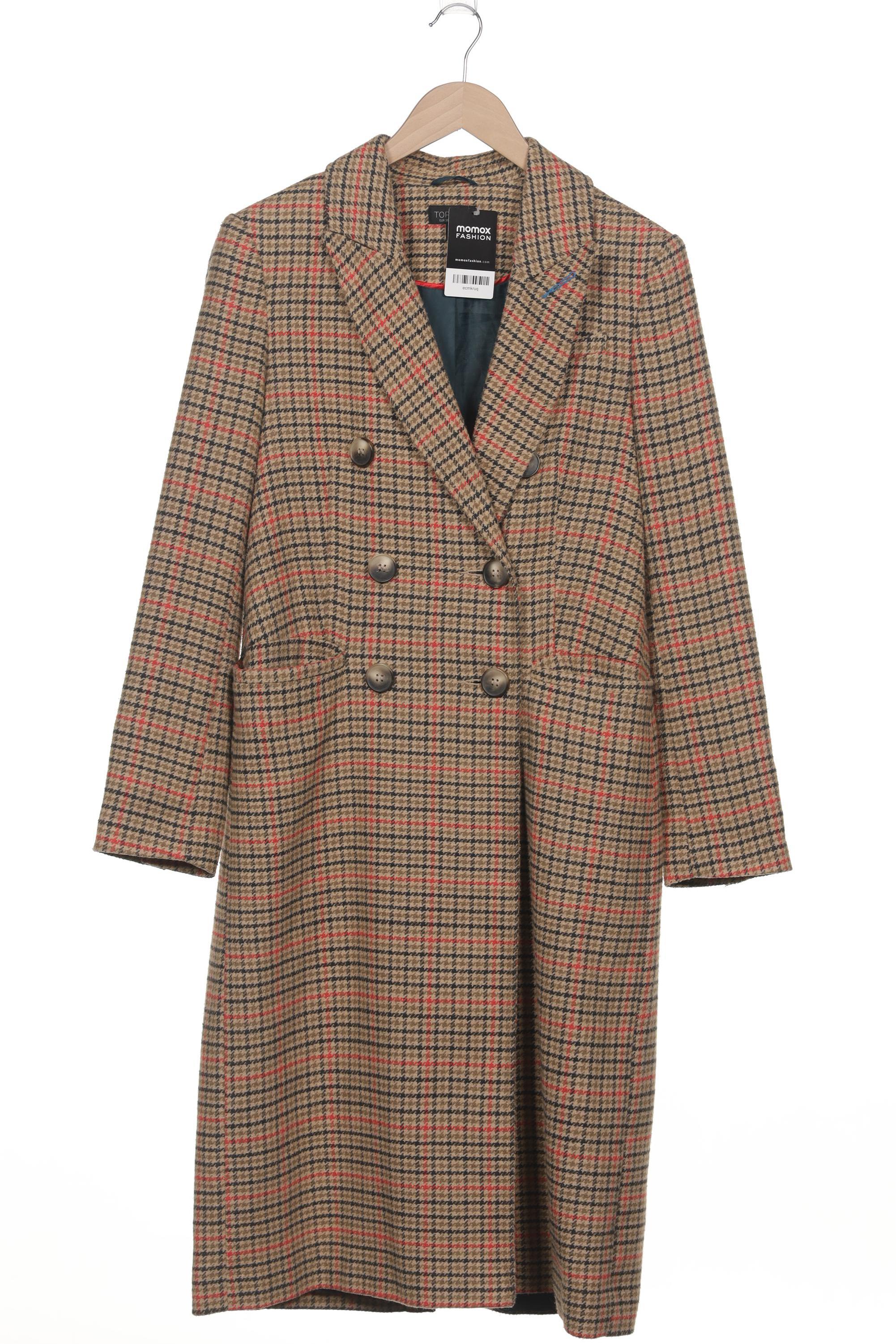 

Topshop Damen Mantel, beige, Gr. 38