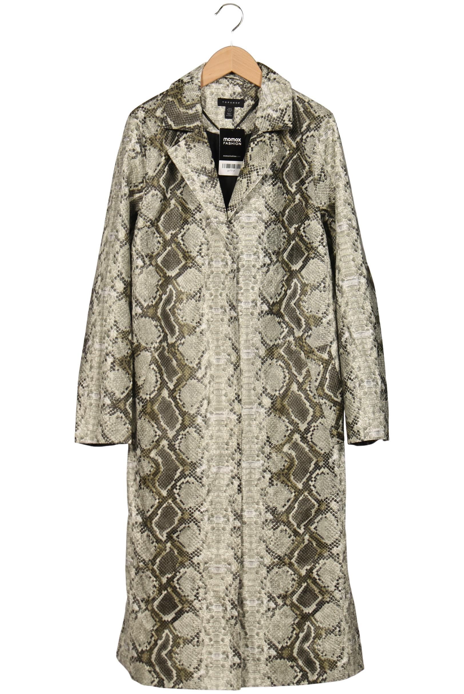 

Topshop Damen Mantel, grau, Gr. 36