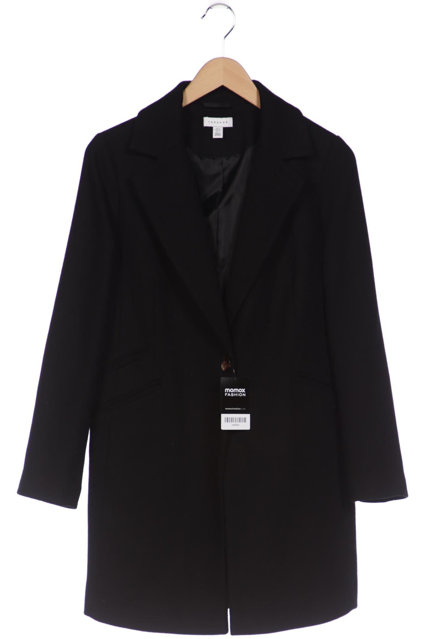 

Topshop Damen Mantel, schwarz