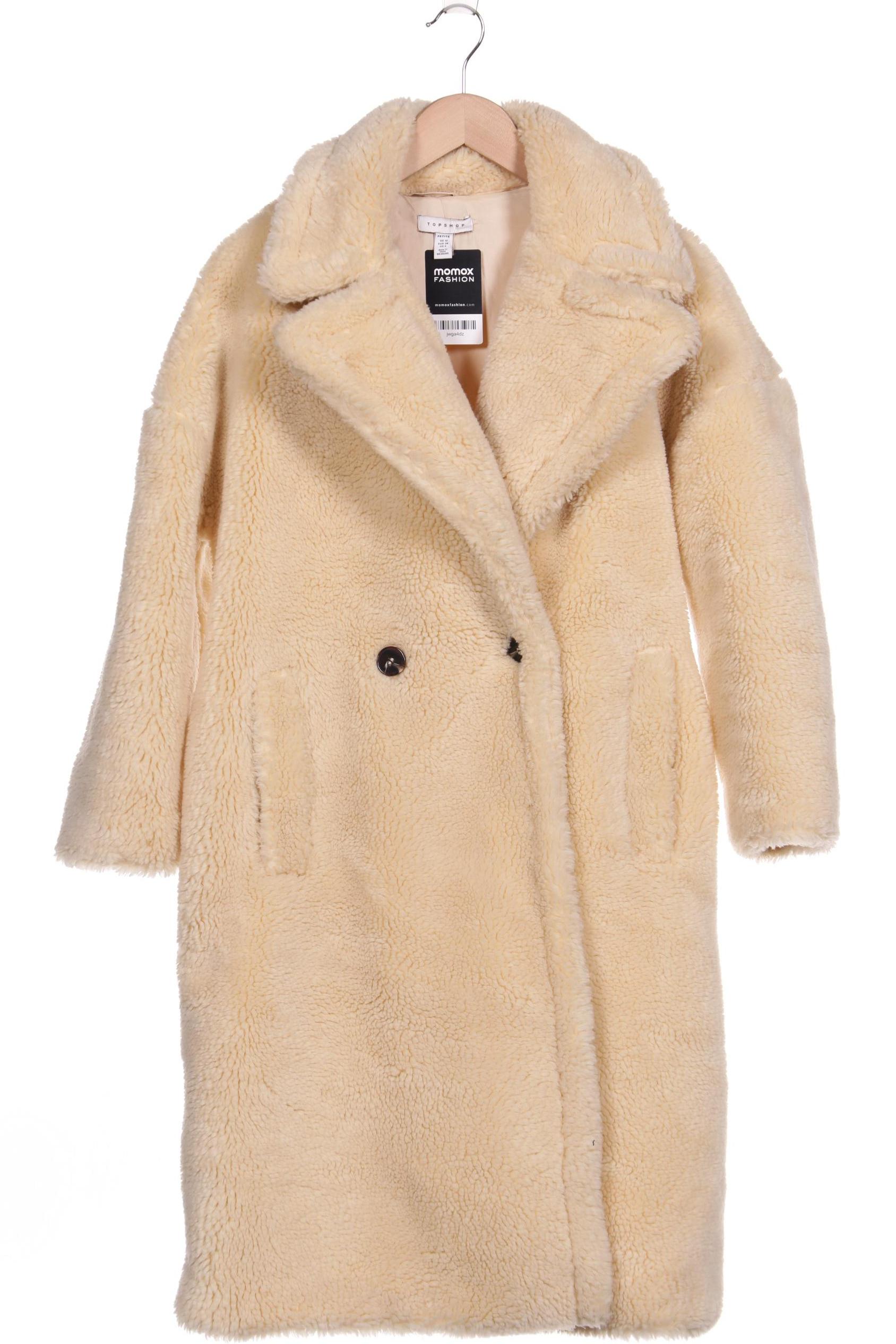 

Topshop Damen Mantel, beige, Gr. 38