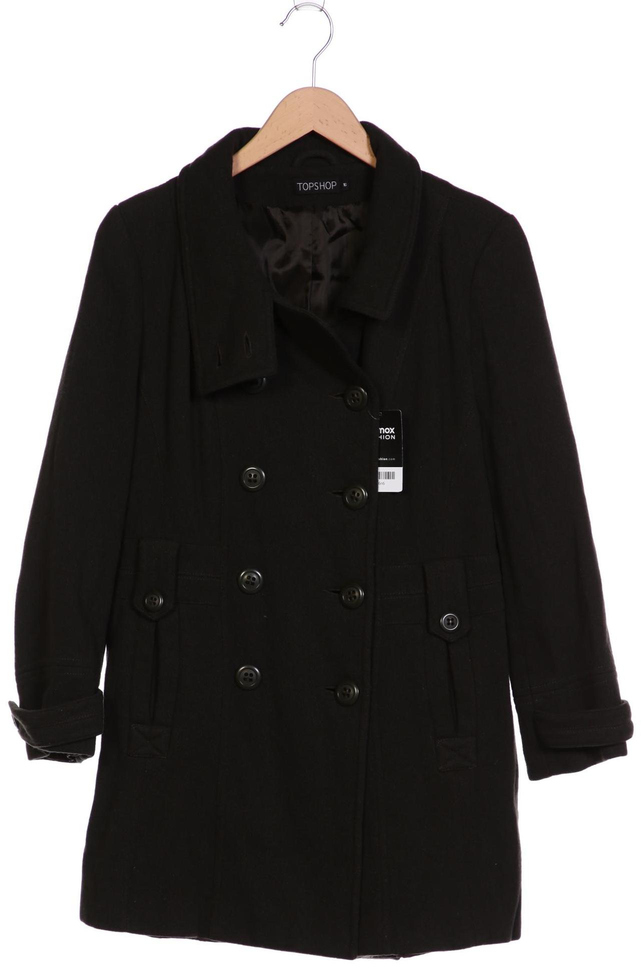 

Topshop Damen Mantel, grün, Gr. 44