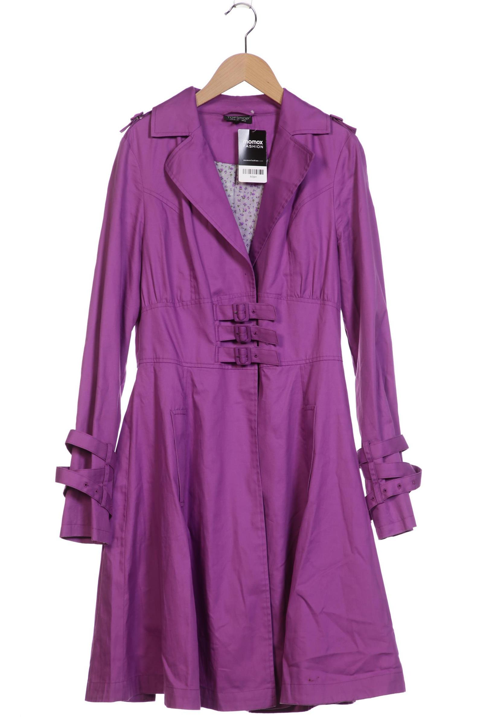 

Topshop Damen Mantel, flieder, Gr. 40