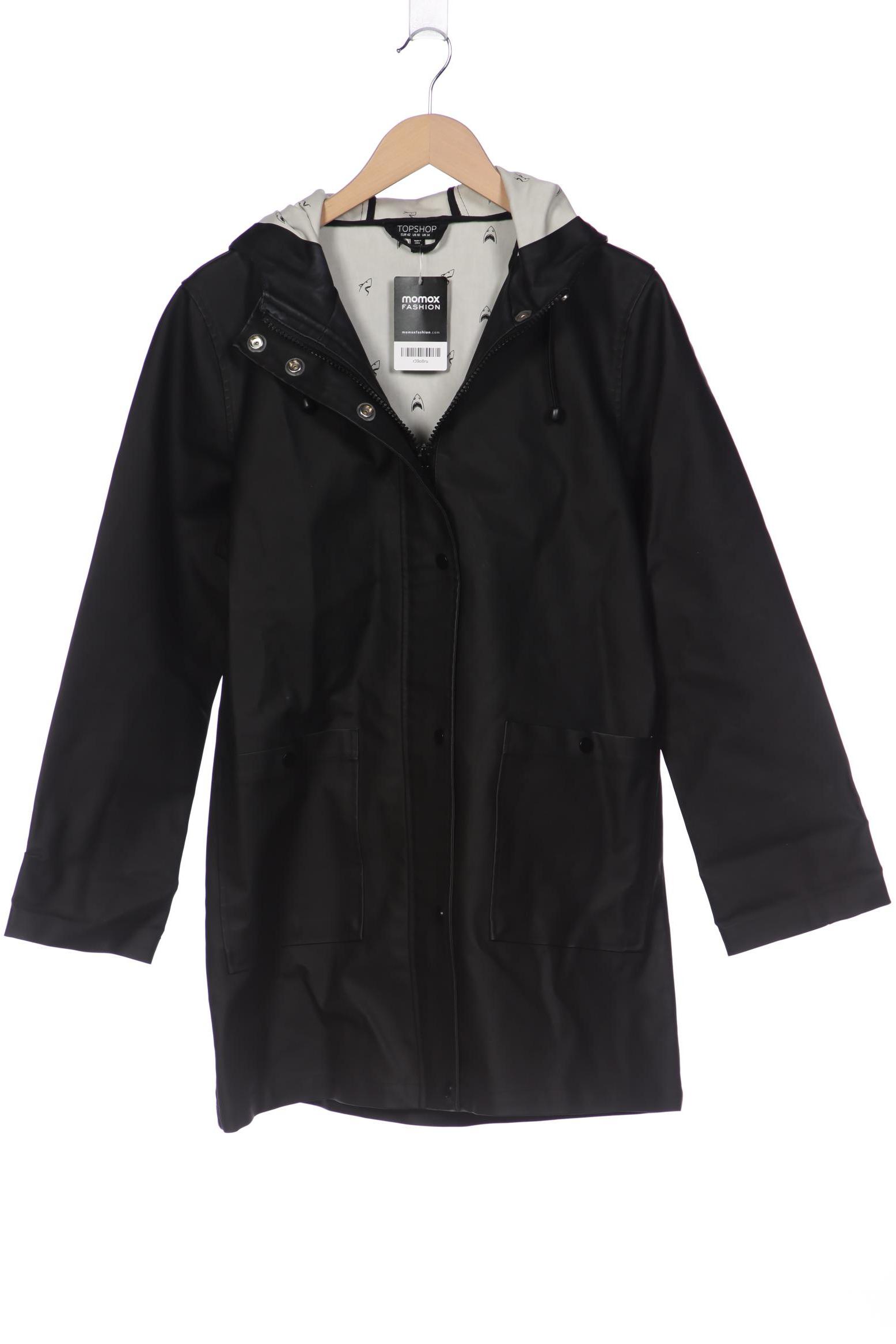 

Topshop Damen Mantel, schwarz