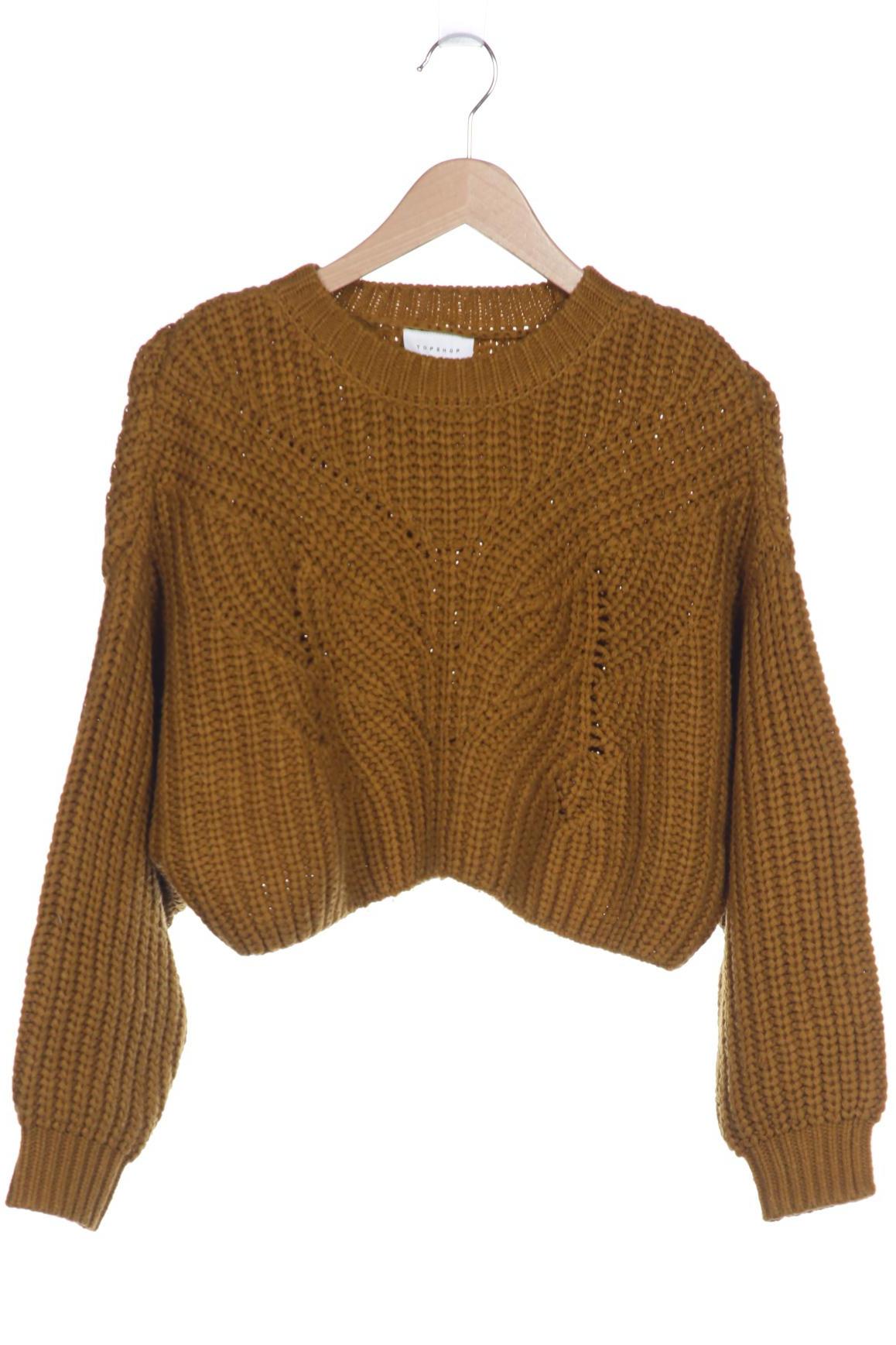 

Topshop Damen Pullover, grün, Gr. 36