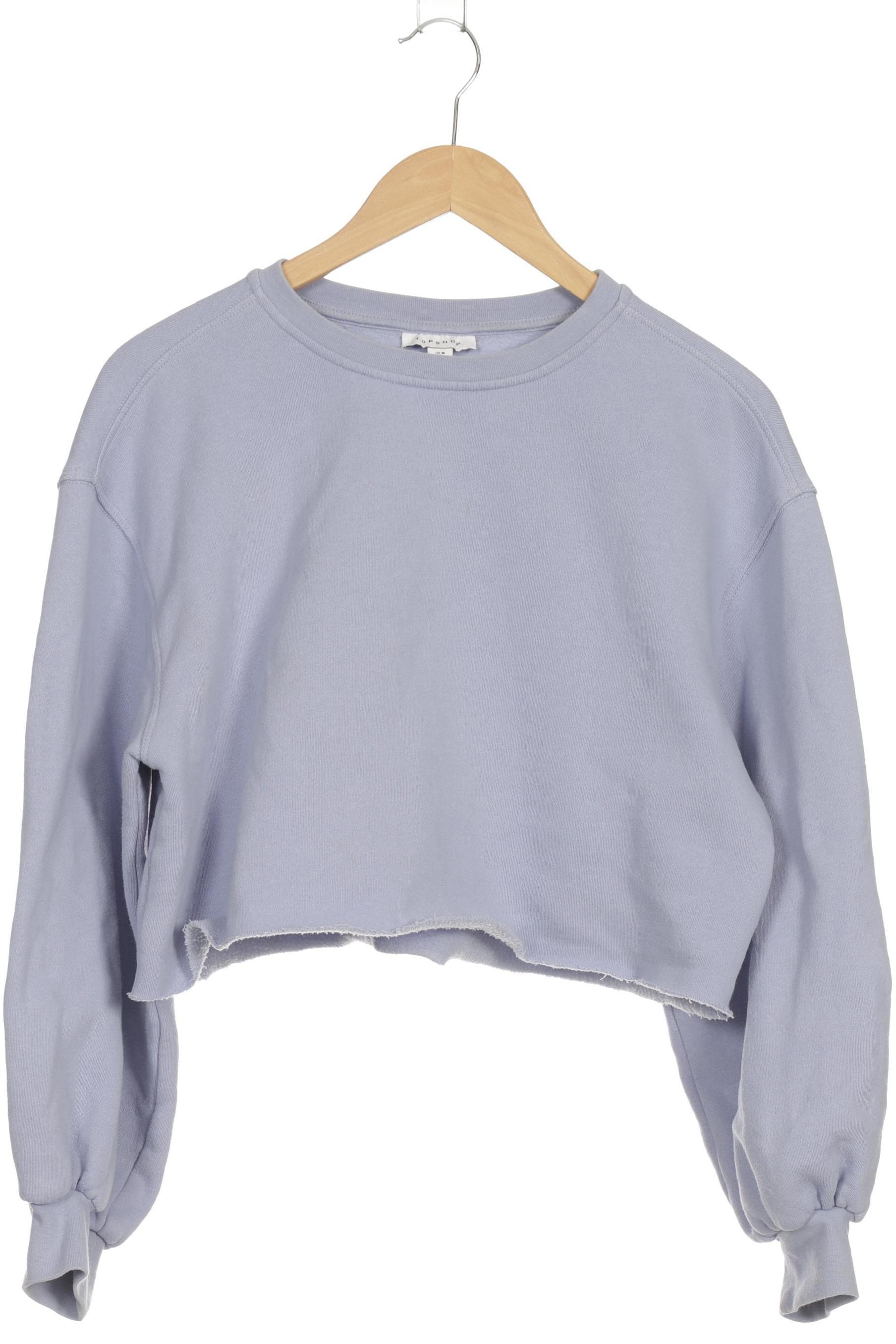 

Topshop Damen Sweatshirt, blau, Gr. 40