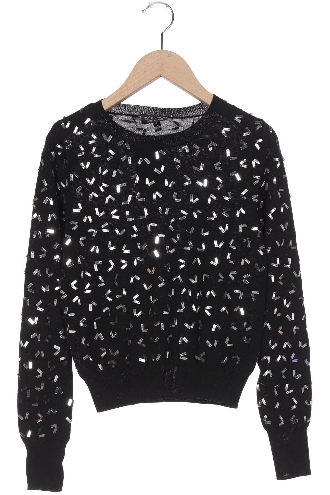 

Topshop Damen Pullover, schwarz, Gr. 38