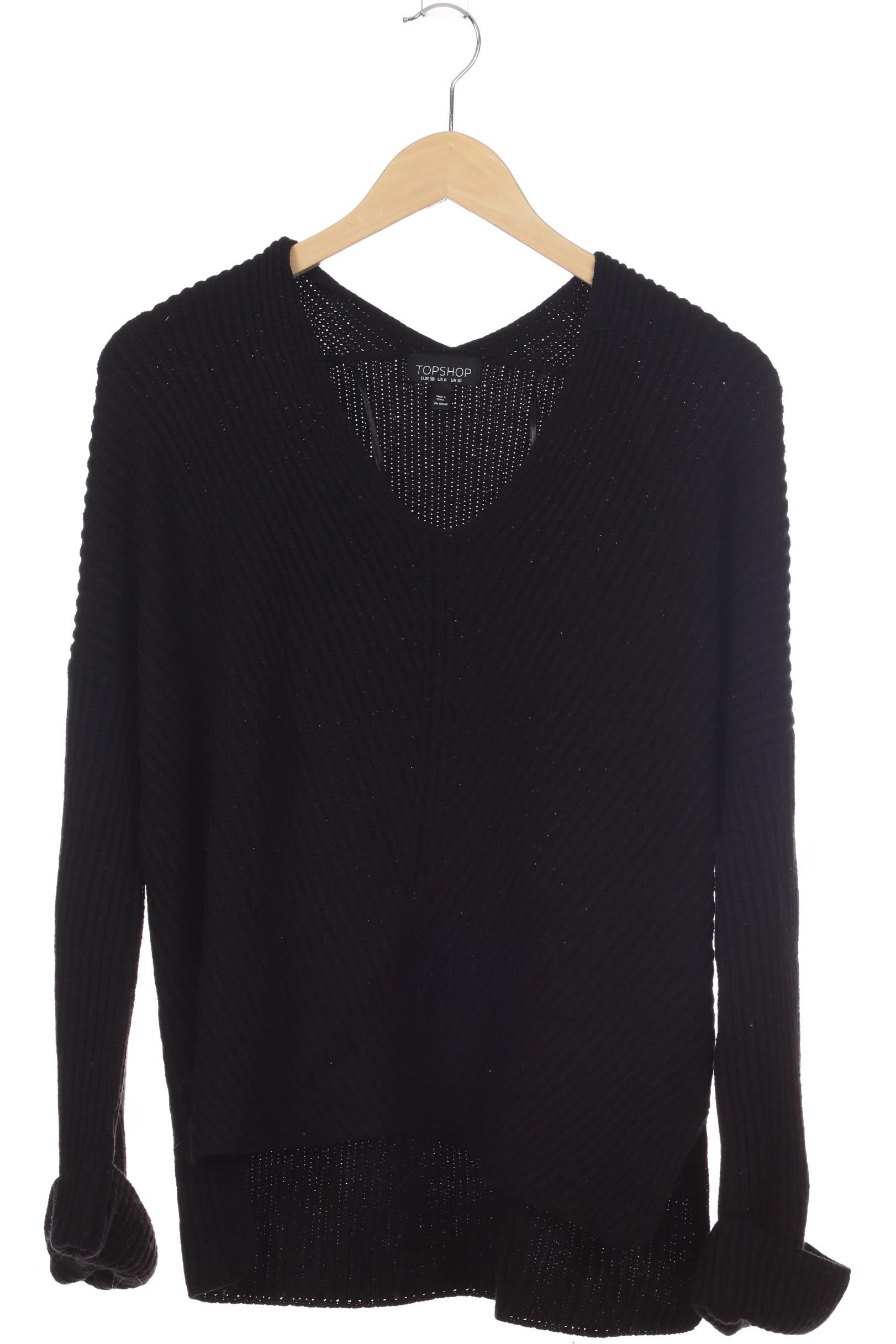 

Topshop Damen Pullover, schwarz, Gr. 38