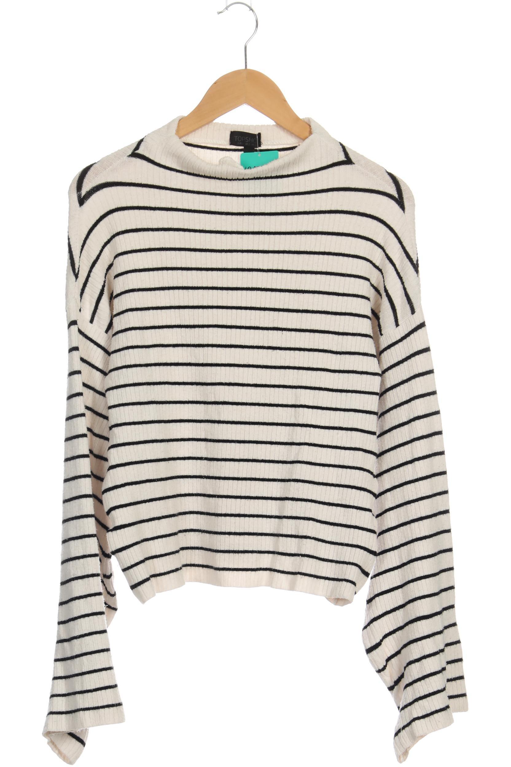

Topshop Damen Pullover, weiß, Gr. 34