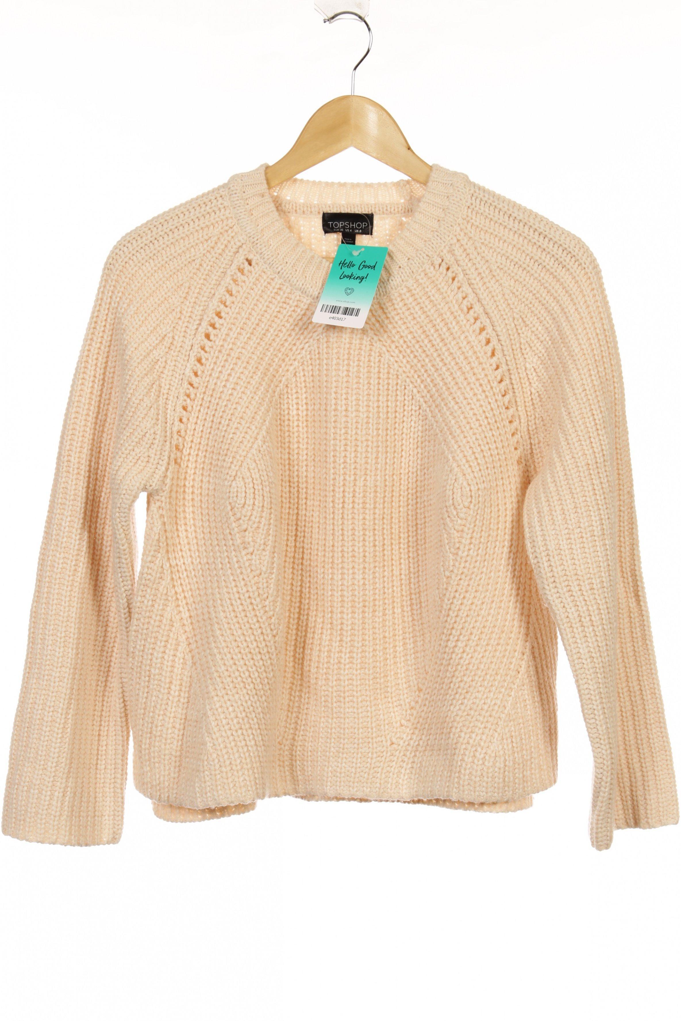 

Topshop Damen Pullover, beige, Gr. 36