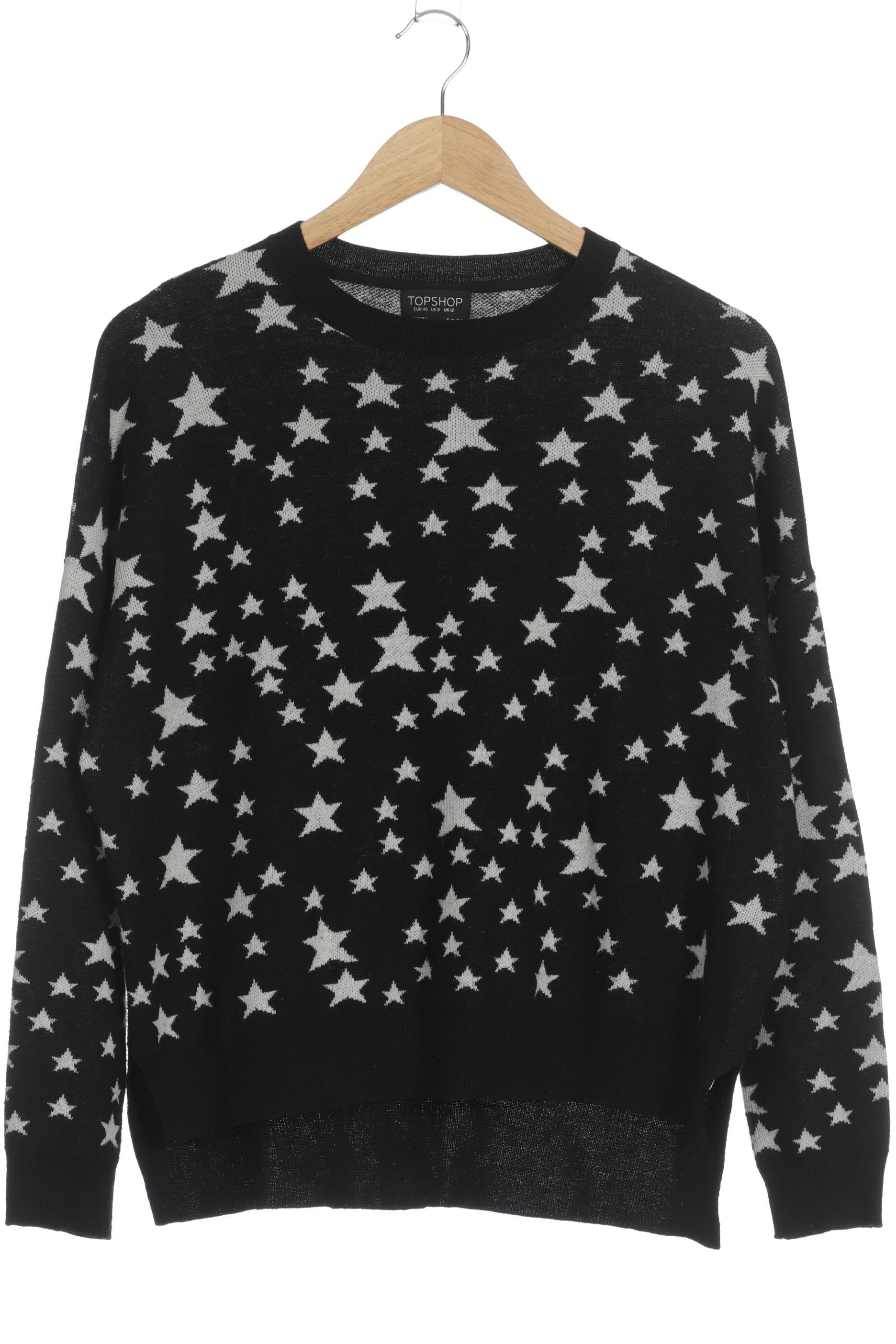 

Topshop Damen Pullover, schwarz, Gr. 40