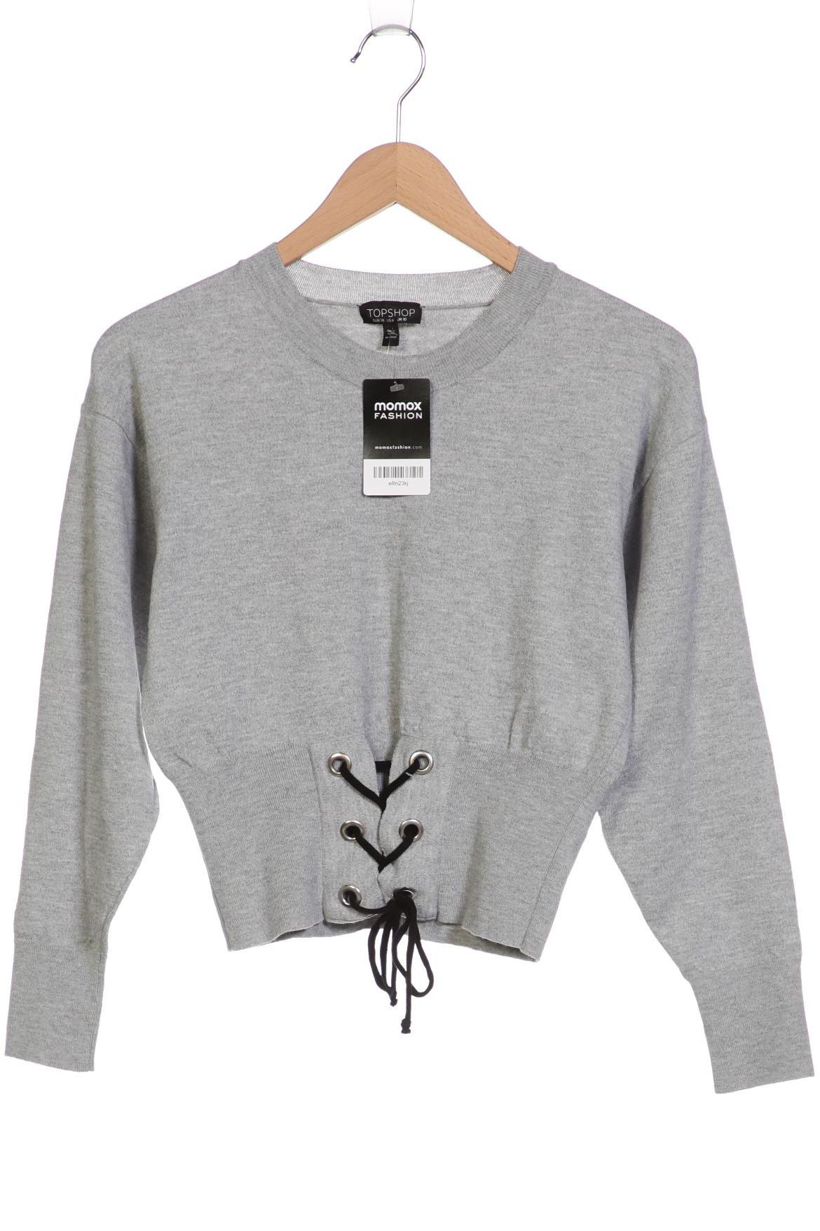 

Topshop Damen Pullover, grau, Gr. 38