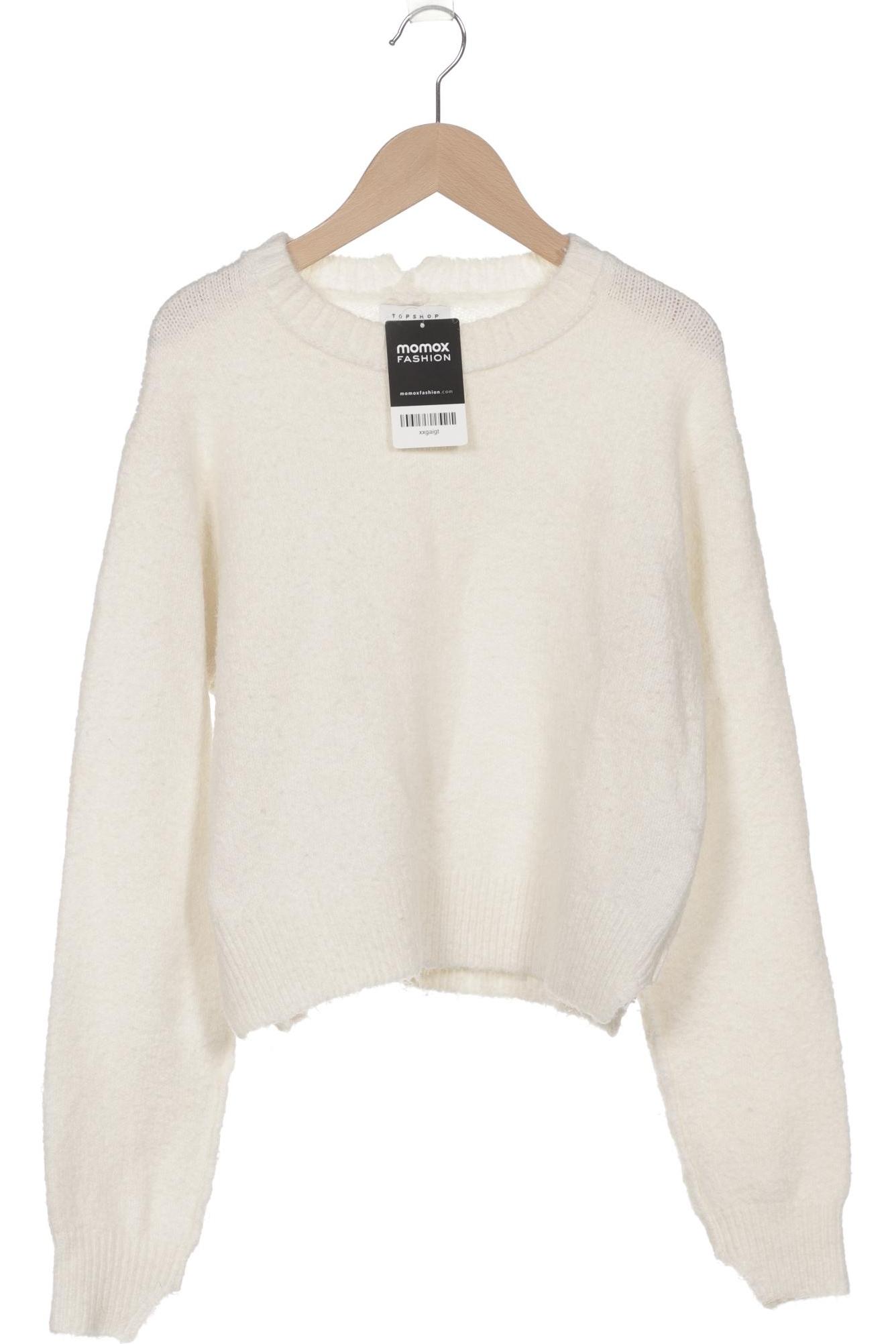 

Topshop Damen Pullover, weiß, Gr. 34