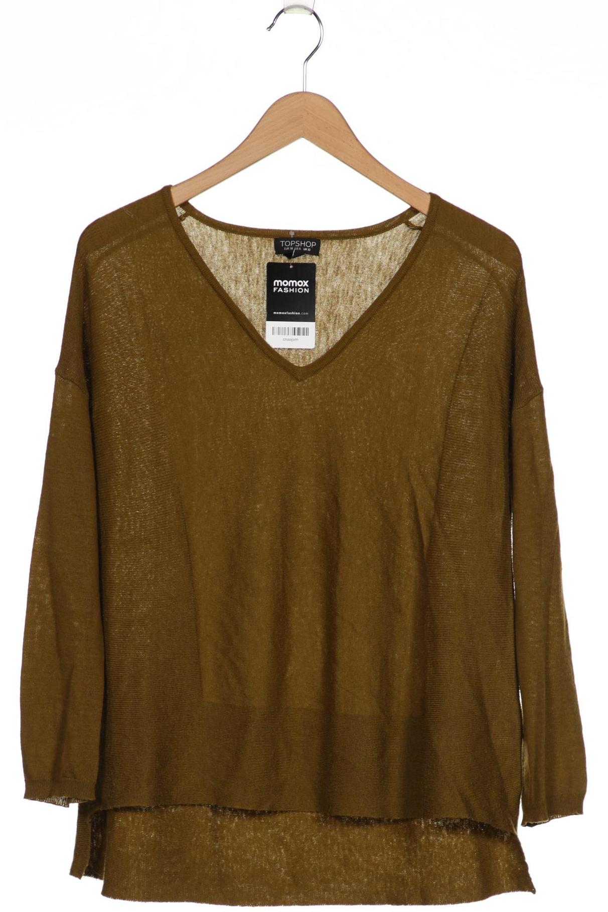 

Topshop Damen Pullover, grün, Gr. 38