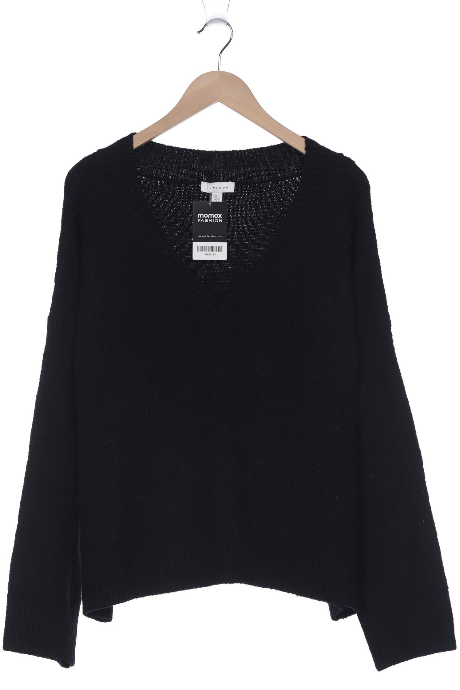 

Topshop Damen Pullover, schwarz