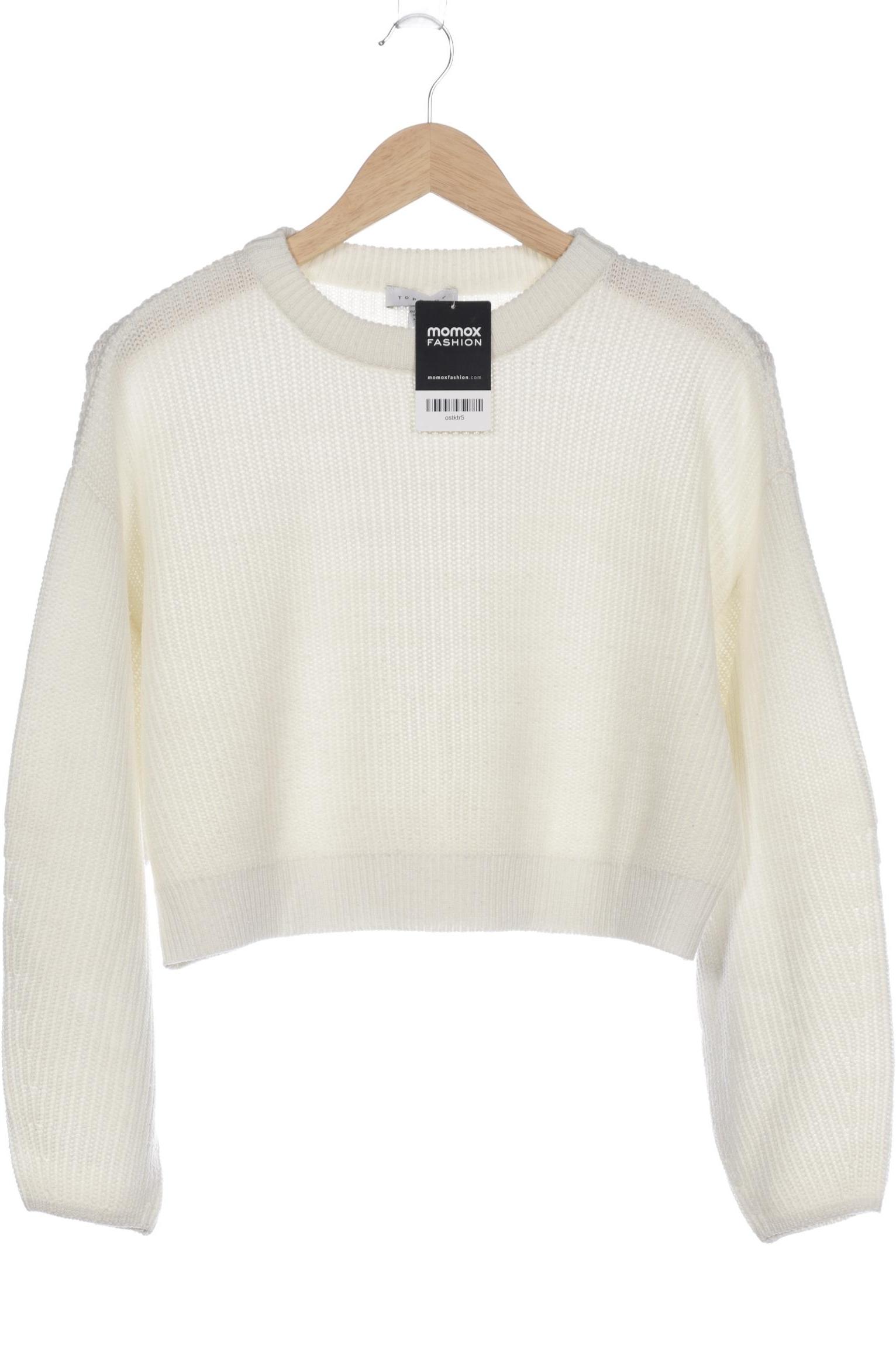

Topshop Damen Pullover, cremeweiß, Gr. 40