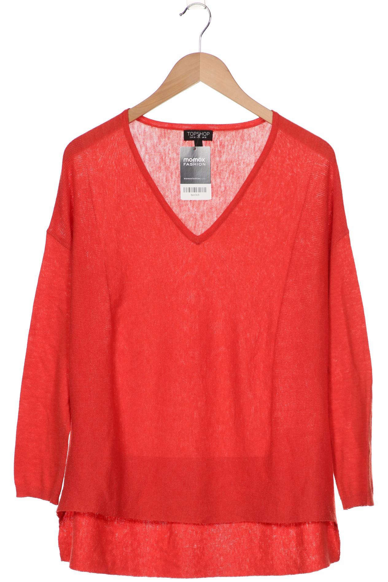 

Topshop Damen Pullover, rot, Gr. 38