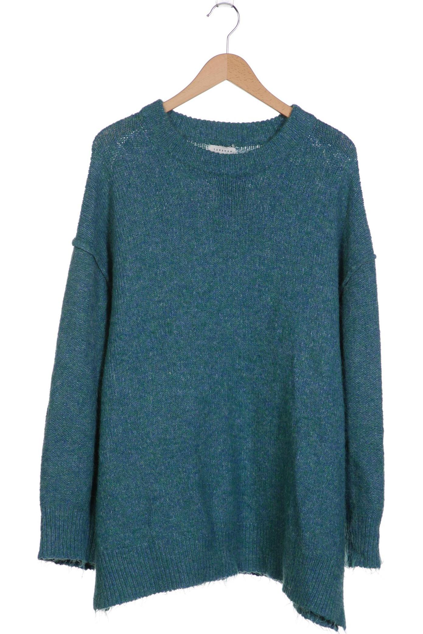 

Topshop Damen Pullover, türkis, Gr. 44