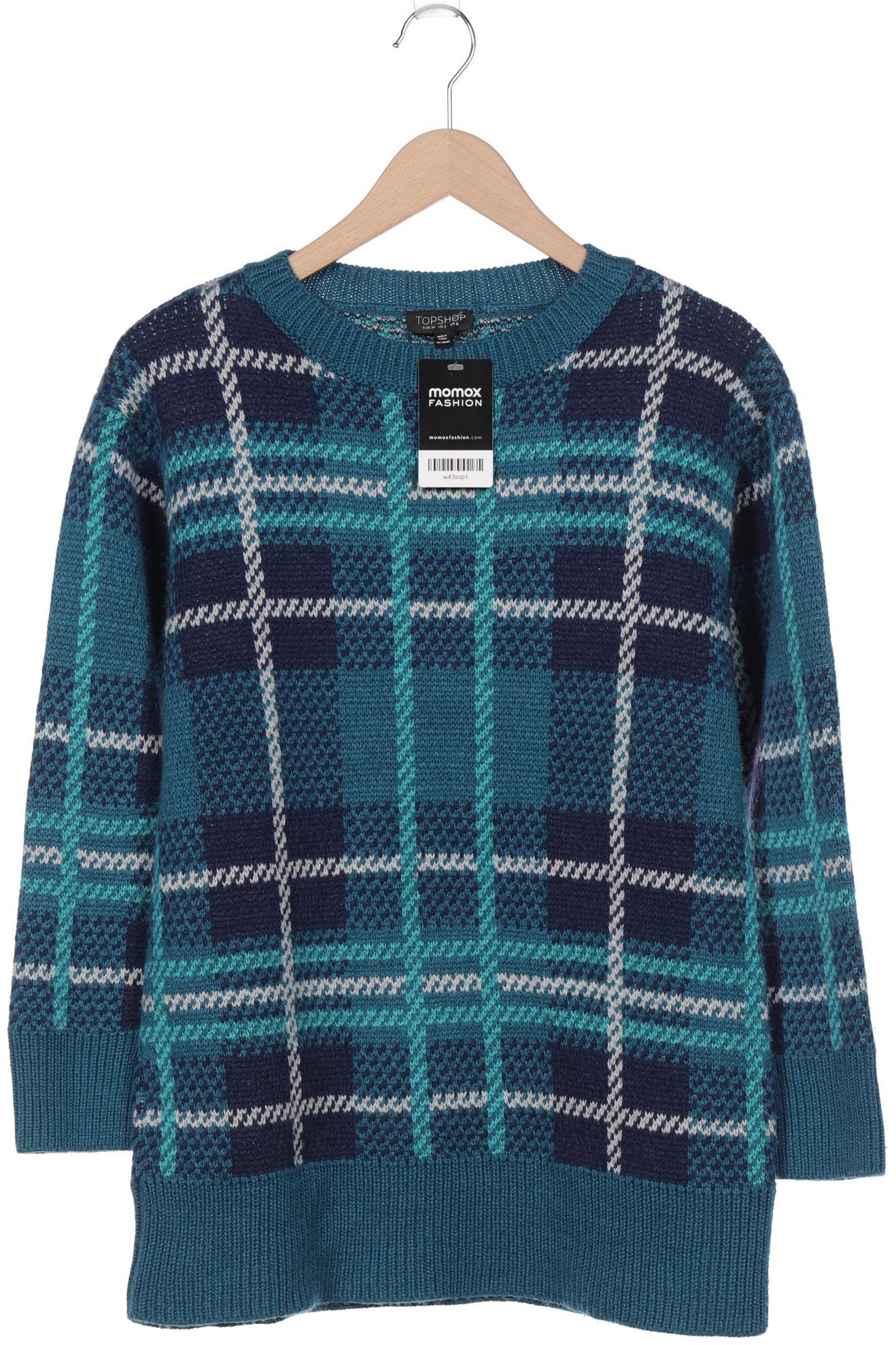 

Topshop Damen Pullover, blau