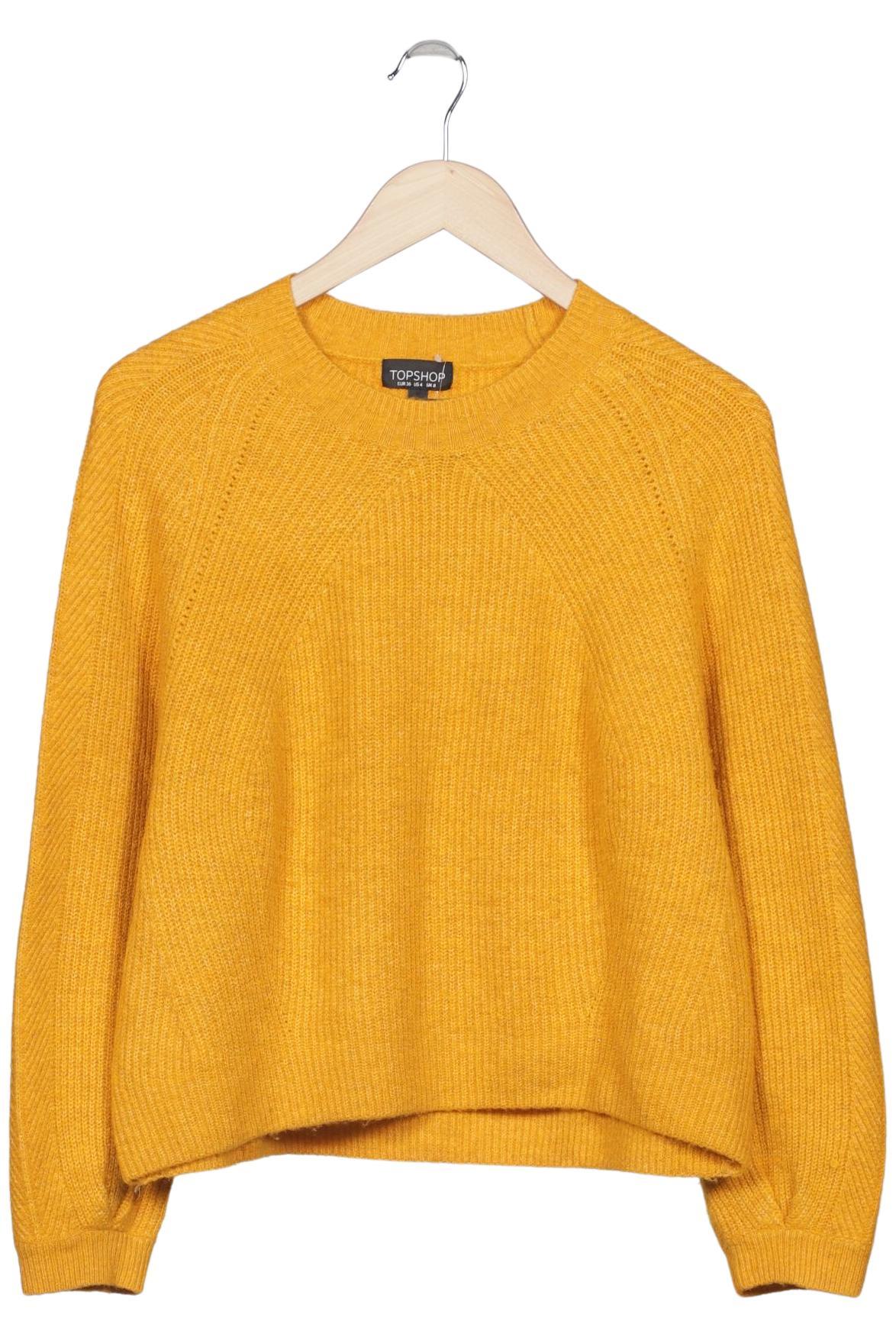 

Topshop Damen Pullover, gelb, Gr. 36