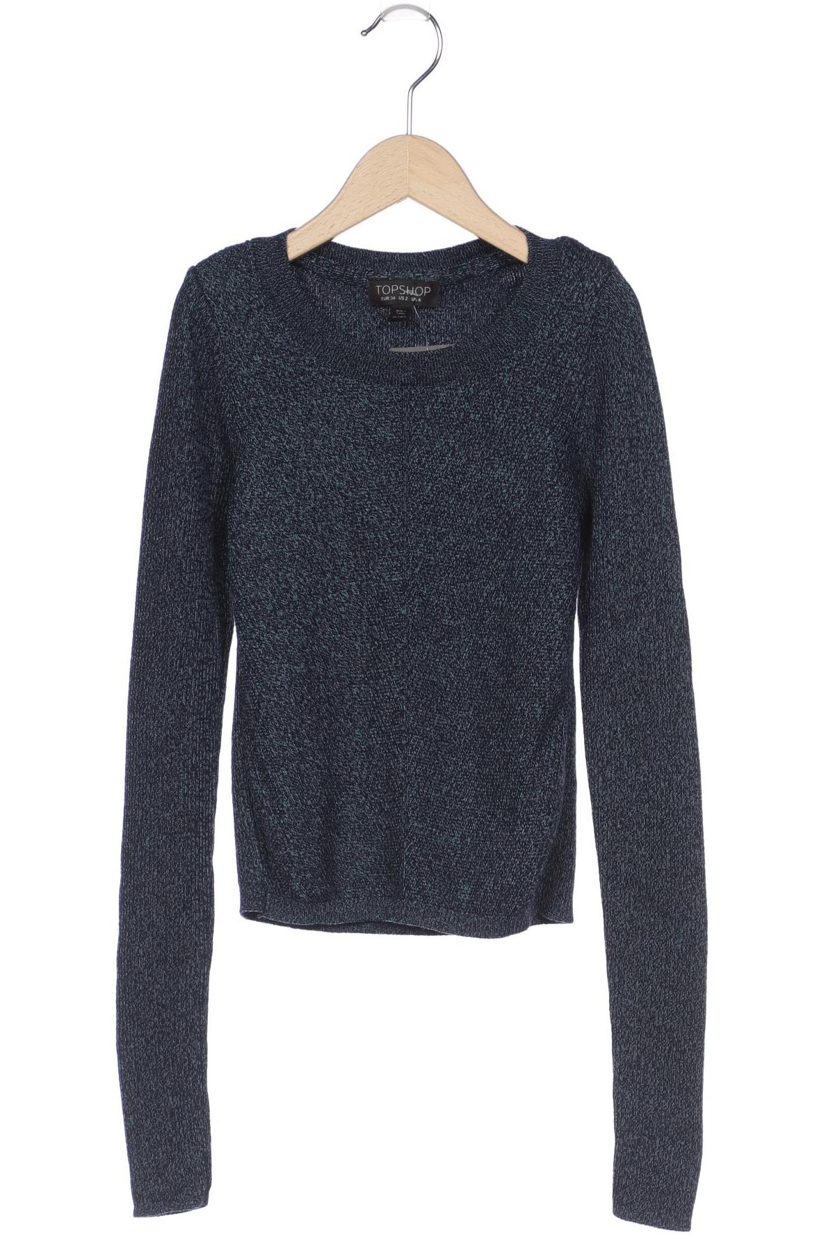 

Topshop Damen Pullover, blau