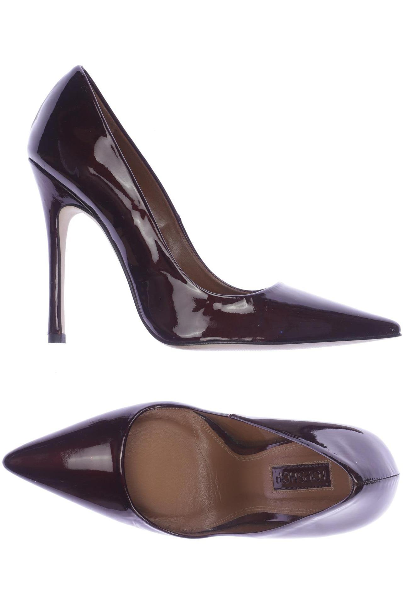 

Topshop Damen Pumps, bordeaux, Gr. 38